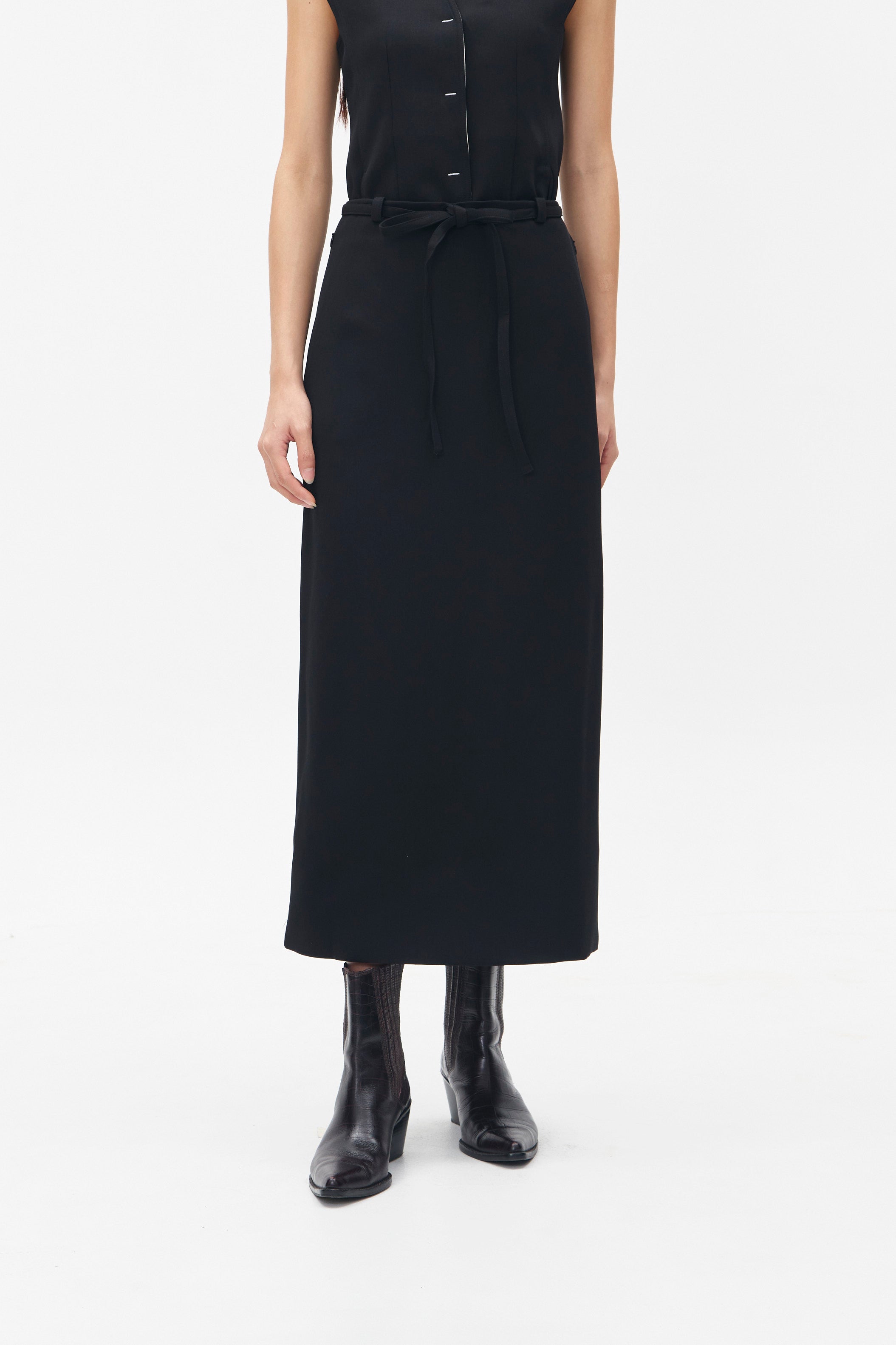 LUMIERE SKIRT BLACK