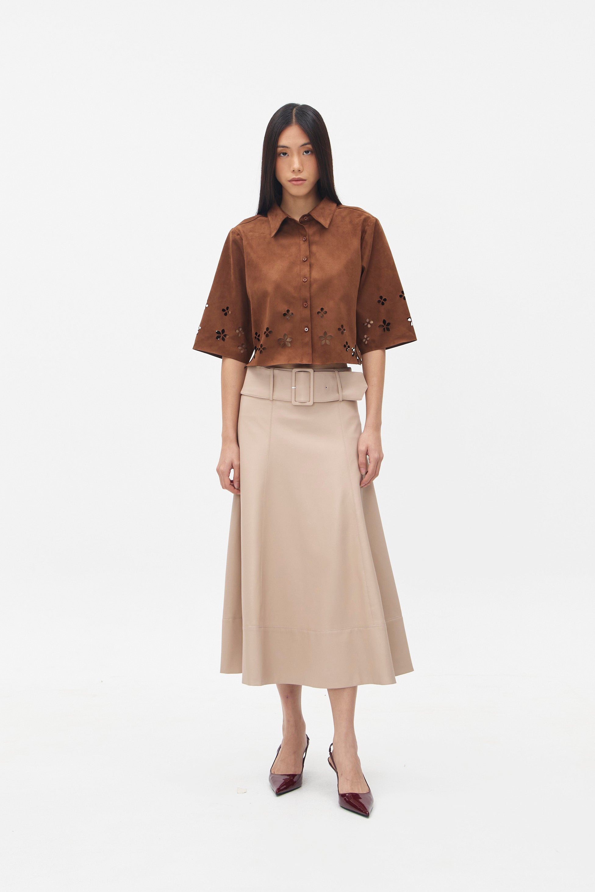HORATIO SKIRT BEIGE