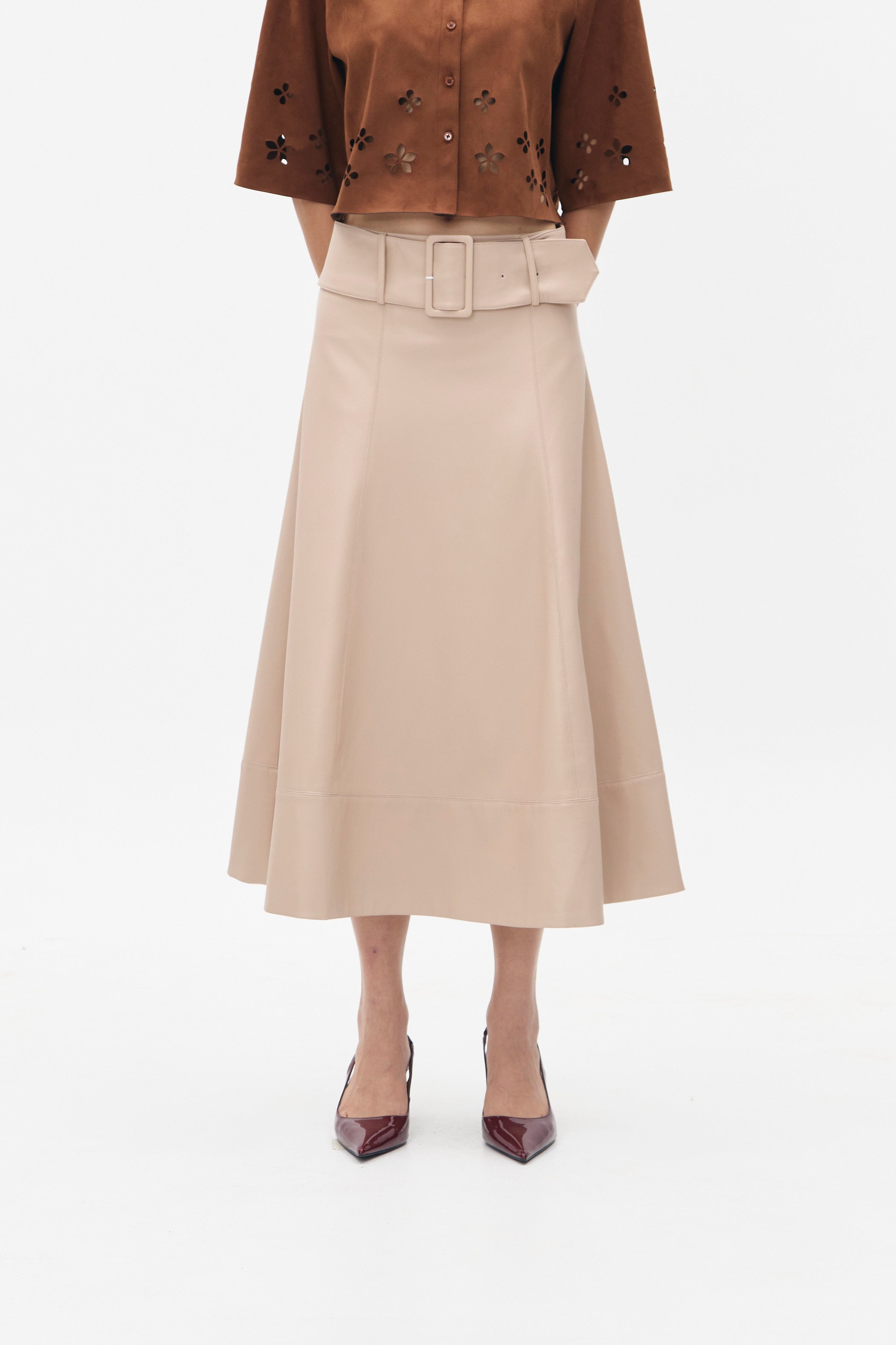 HORATIO SKIRT BEIGE