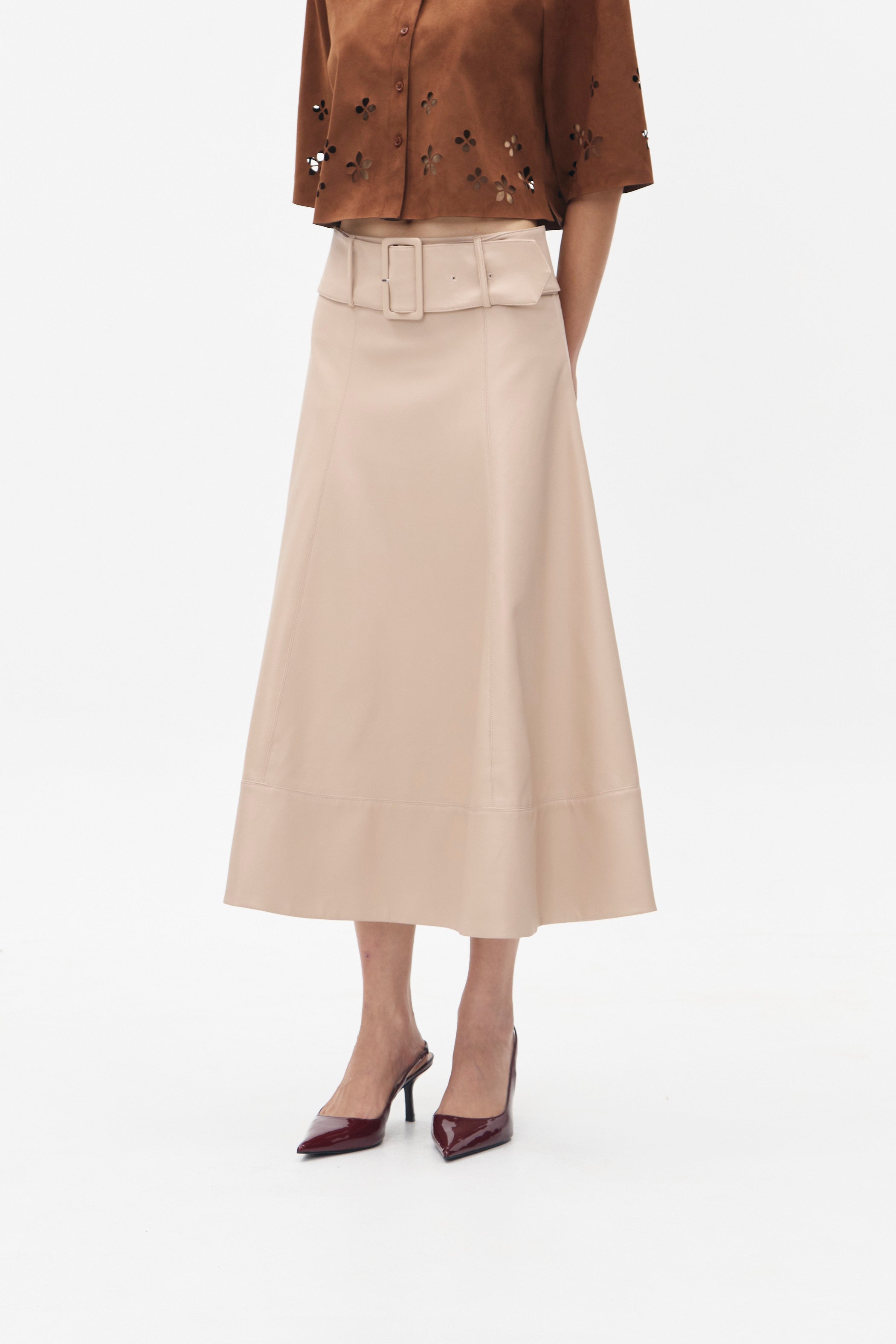 HORATIO SKIRT BEIGE