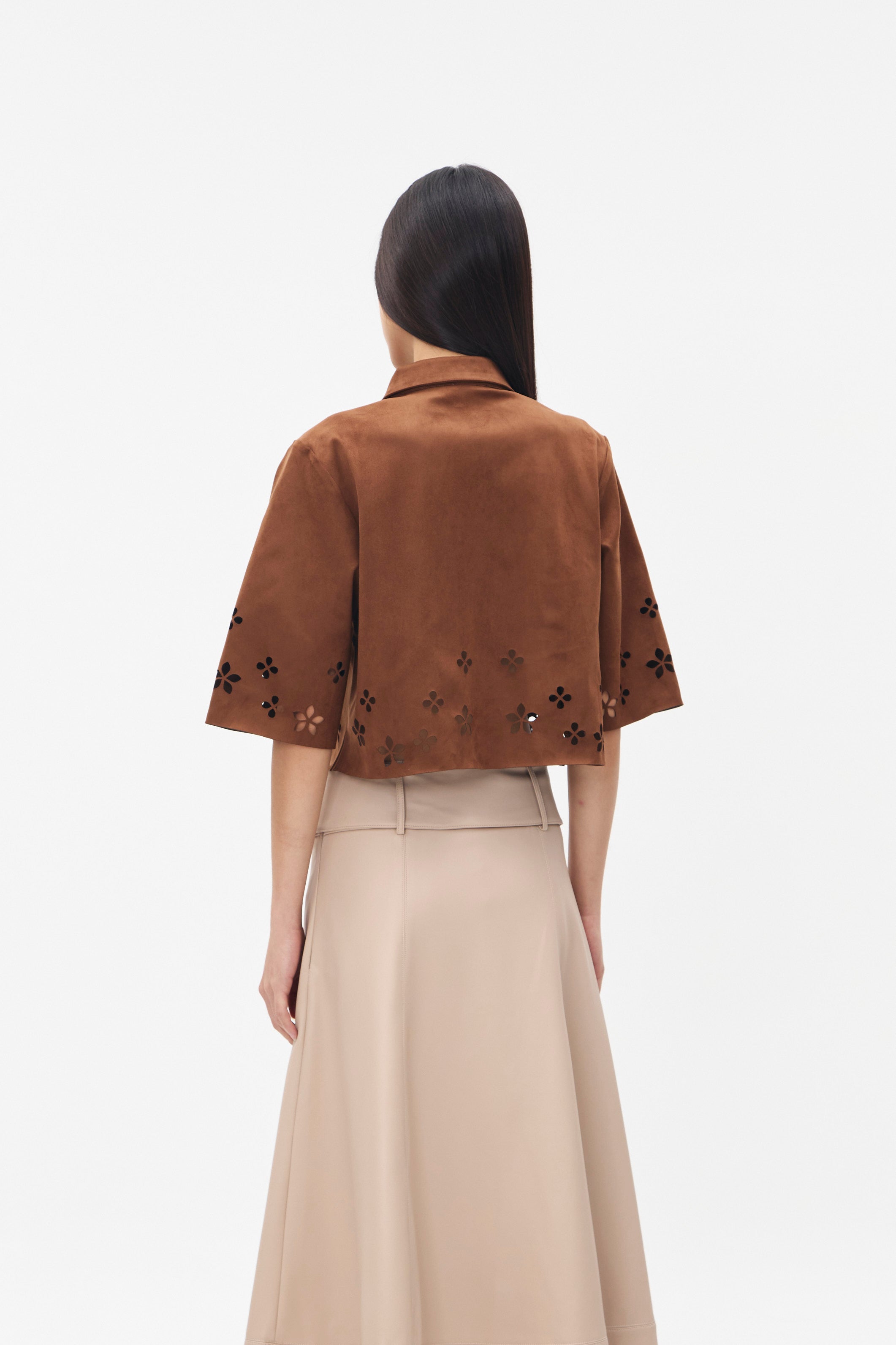 HYMN TOP BROWN