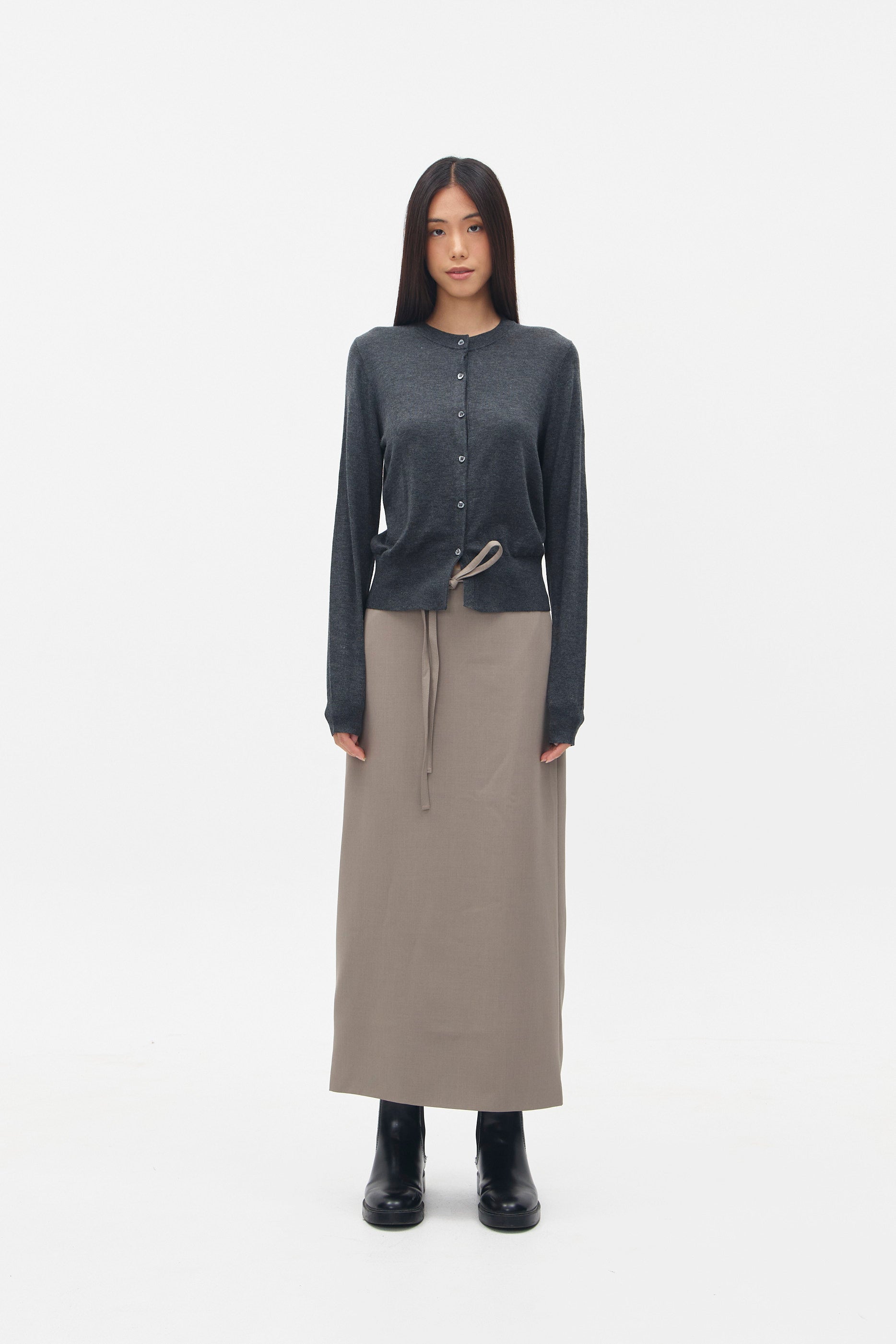 LANCELOT CARDIGAN GREY