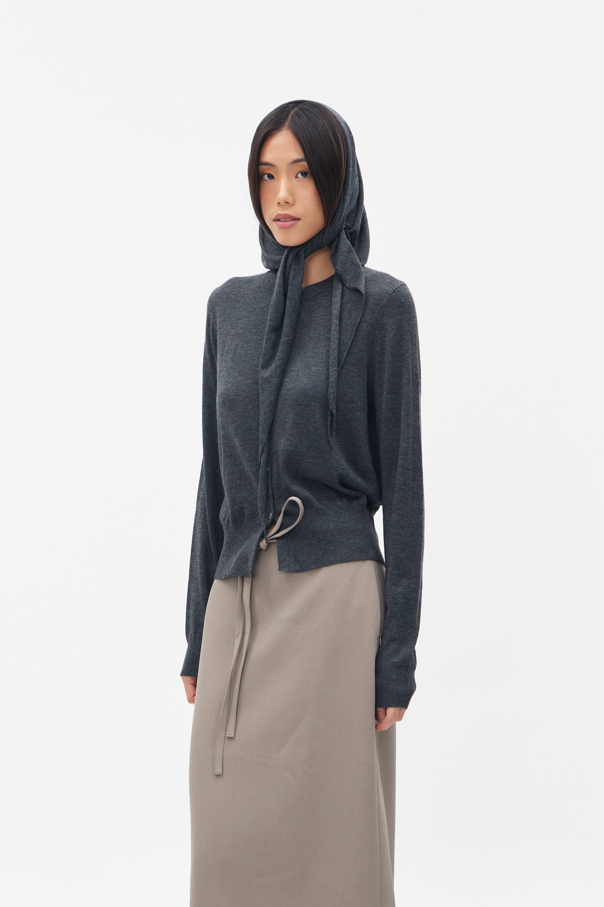 LANCELOT CARDIGAN GREY