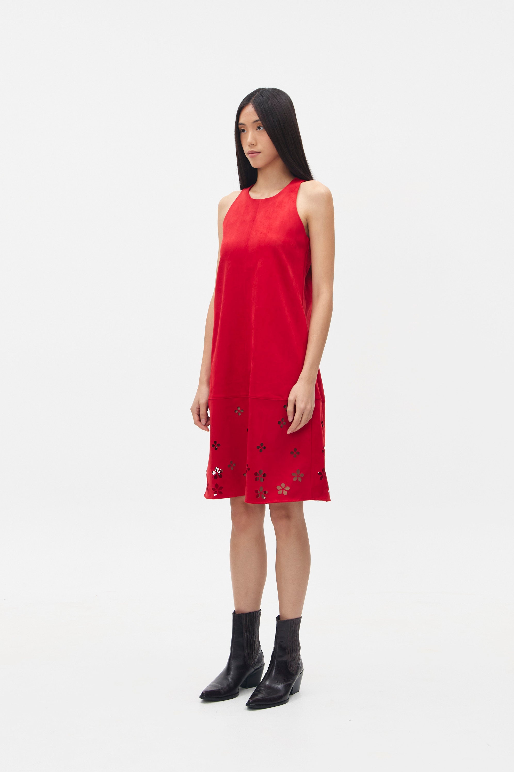 HYMN DRESS RED