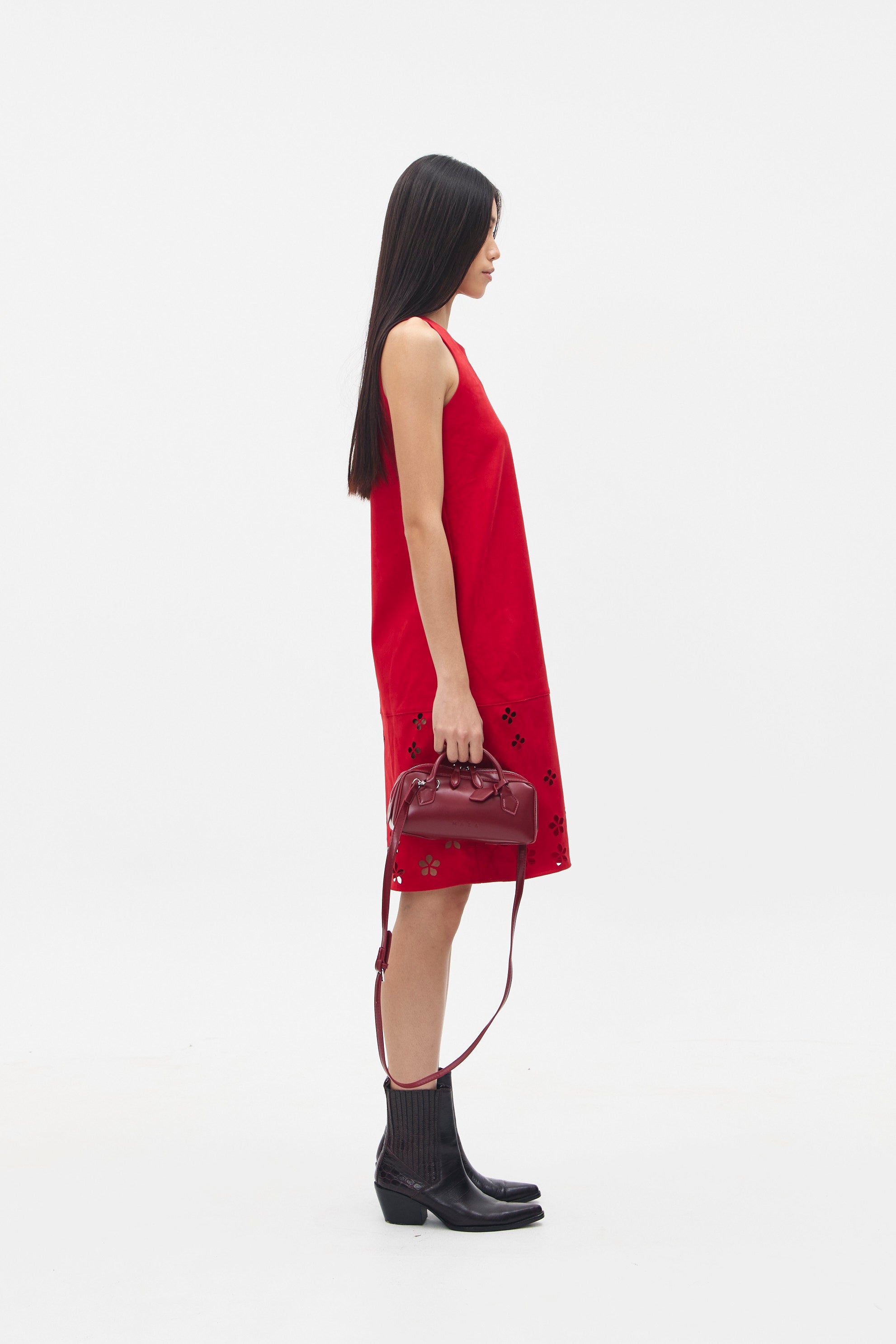 HYMN DRESS RED
