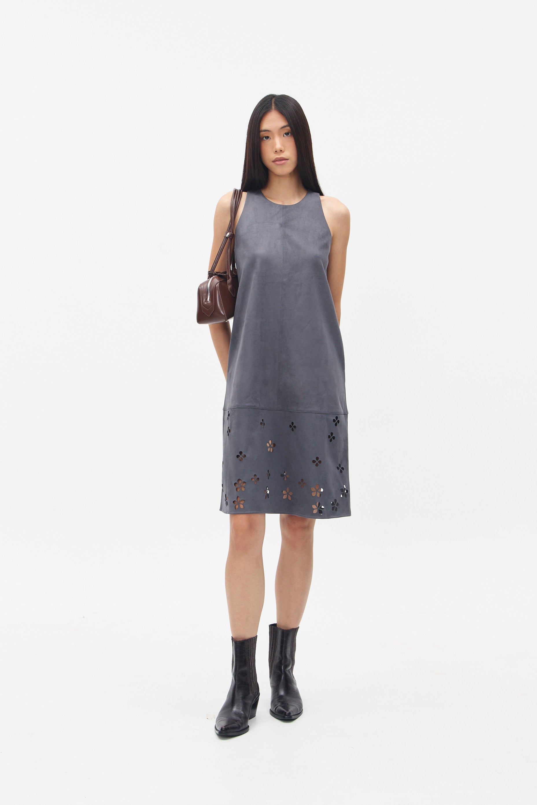 HYMN DRESS GREY