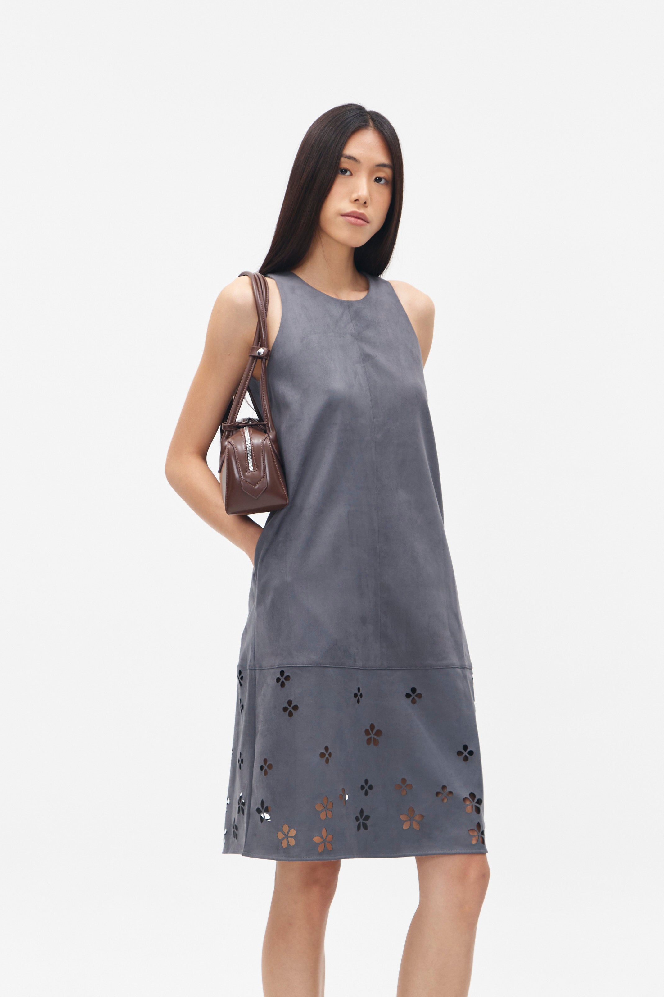 HYMN DRESS GREY