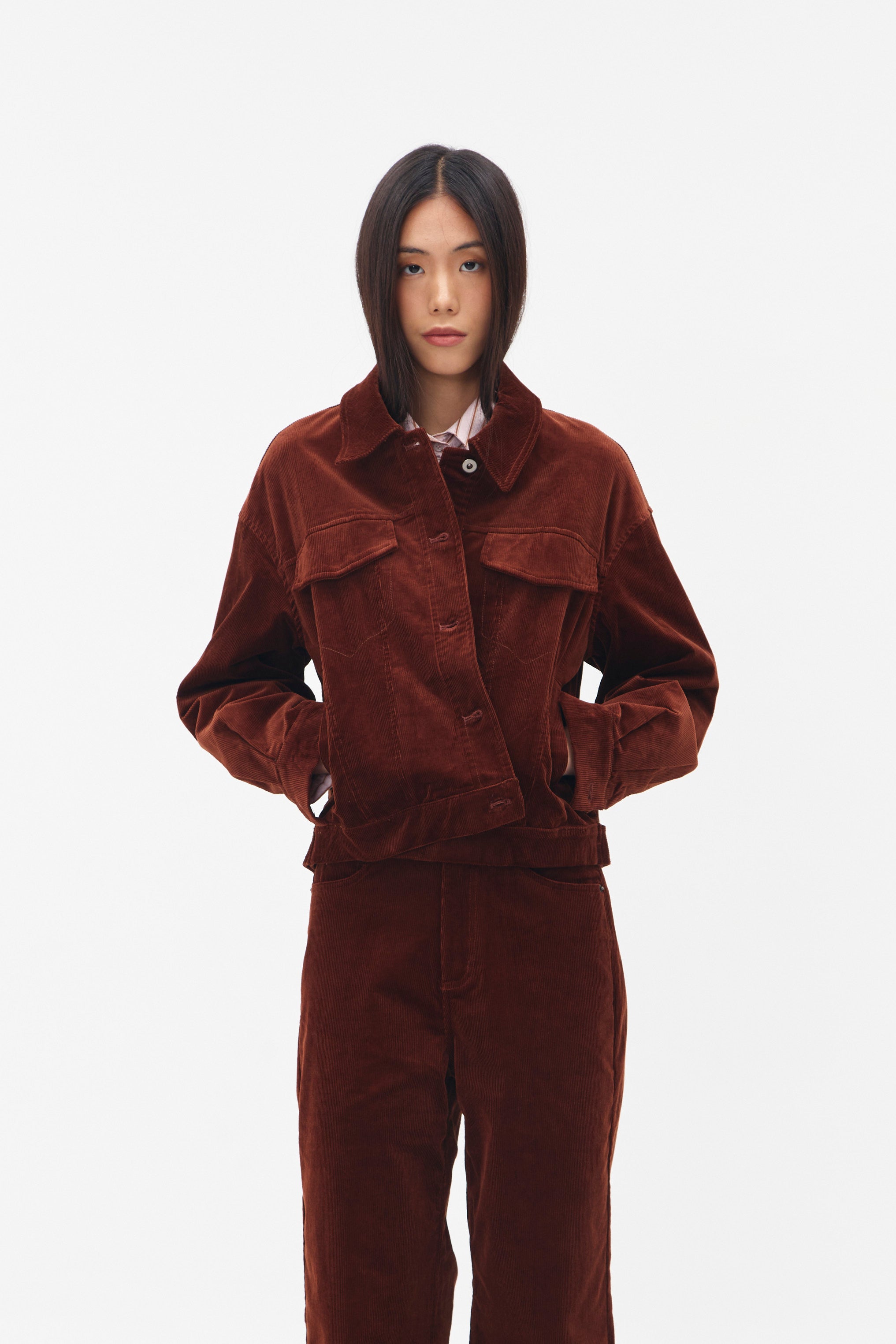 AMBROSE JACKET BROWN