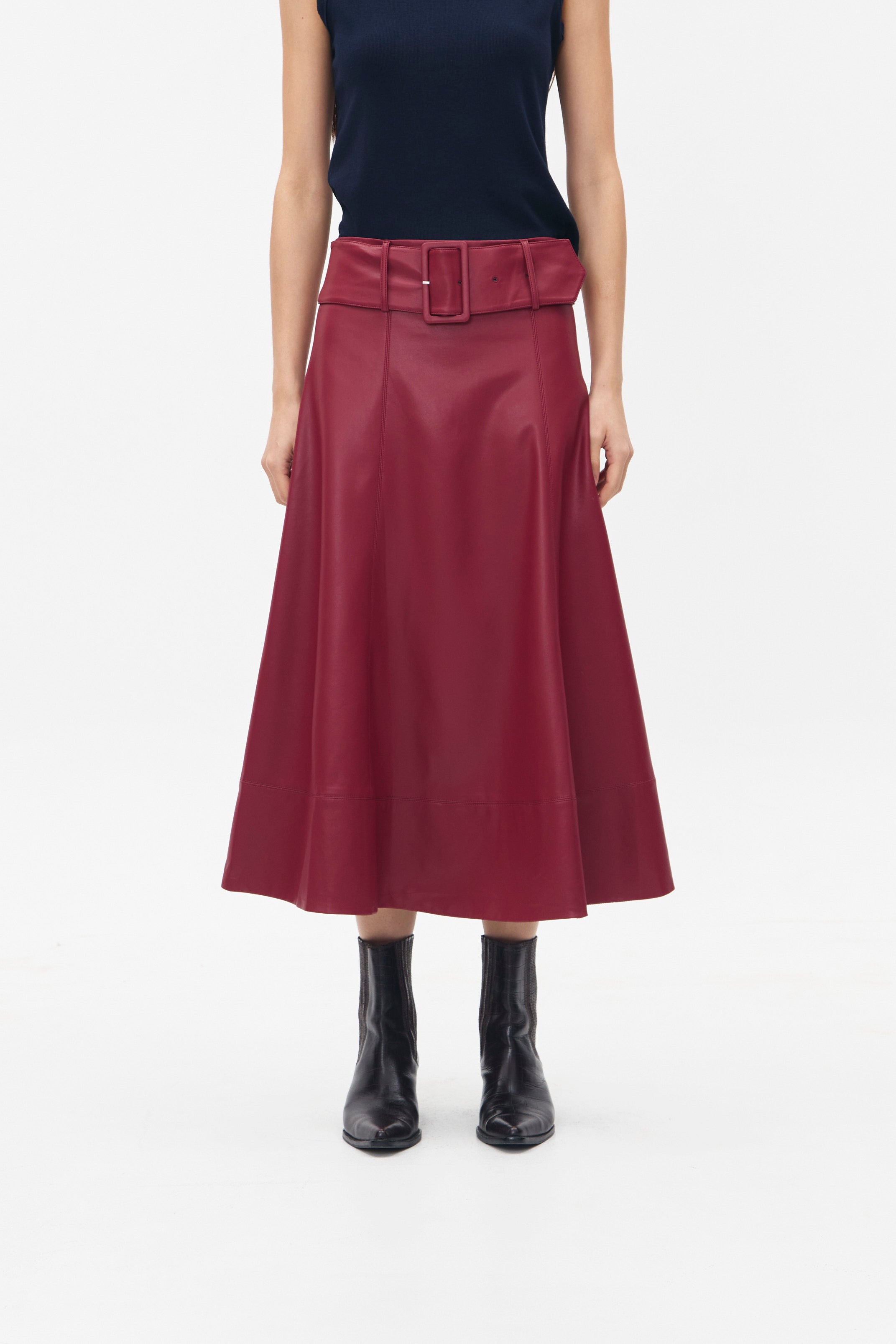 HORATIO SKIRT MAROON