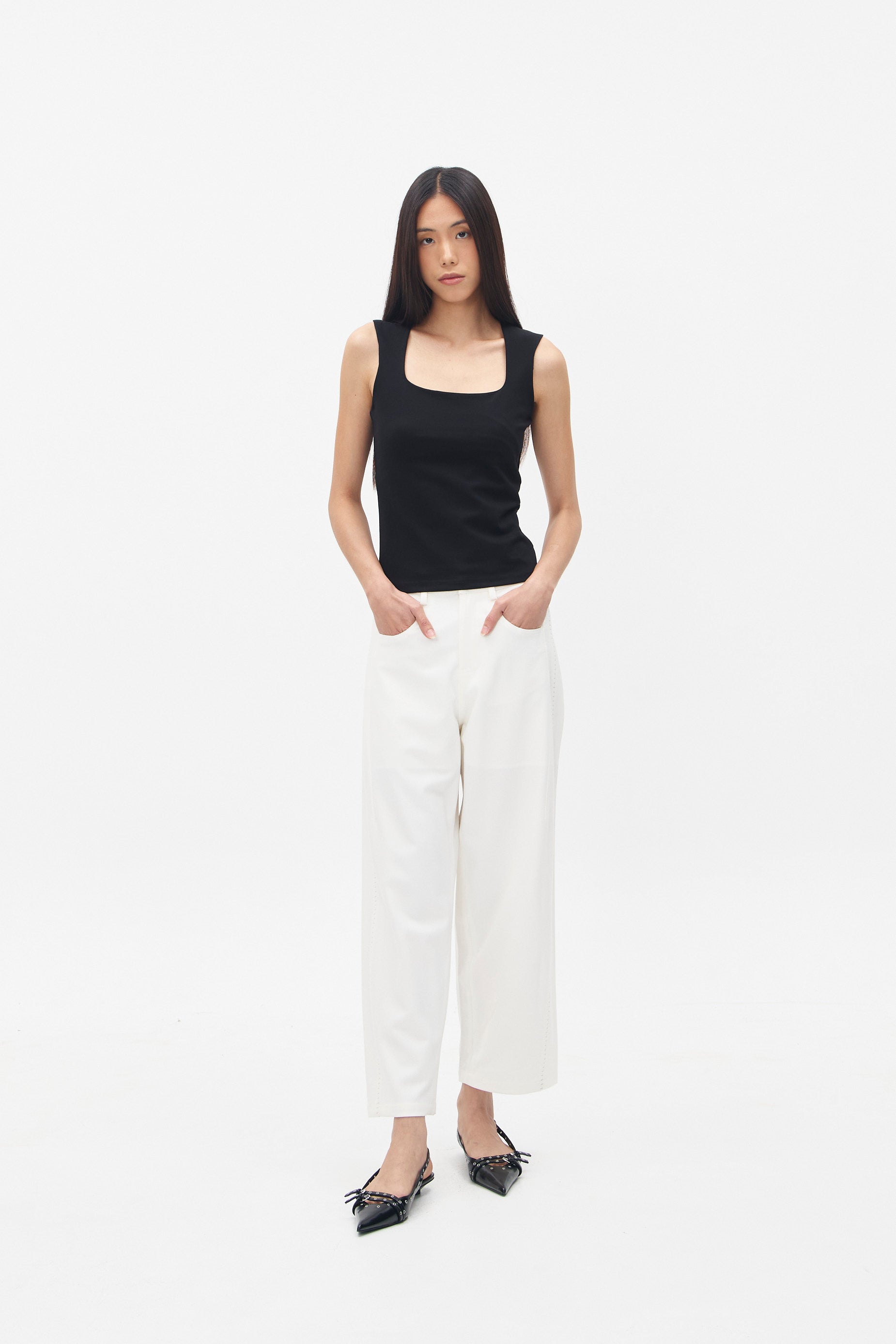 PERCIVAL PANTS WHITE