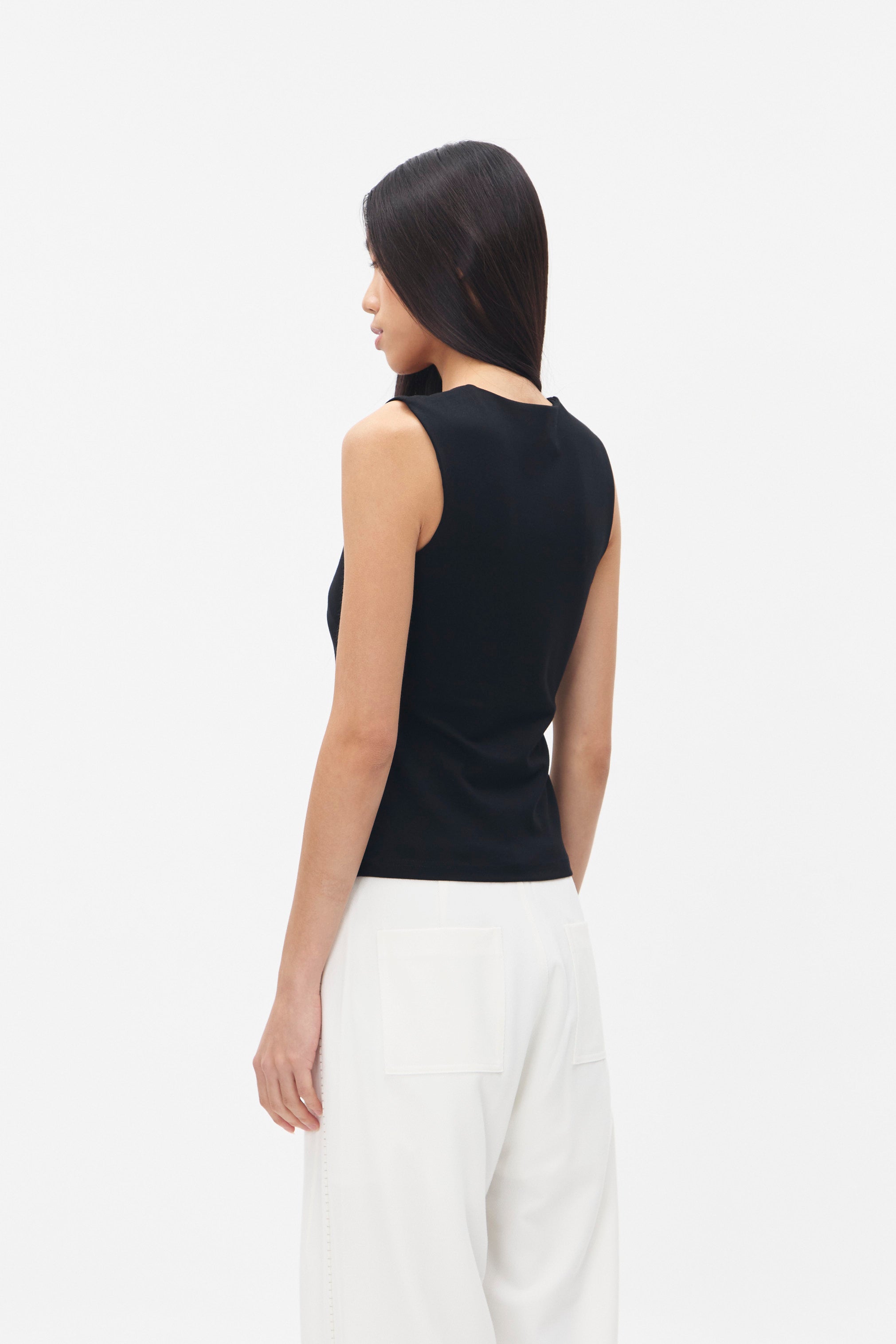 YSABEL TANKTOP BLACK