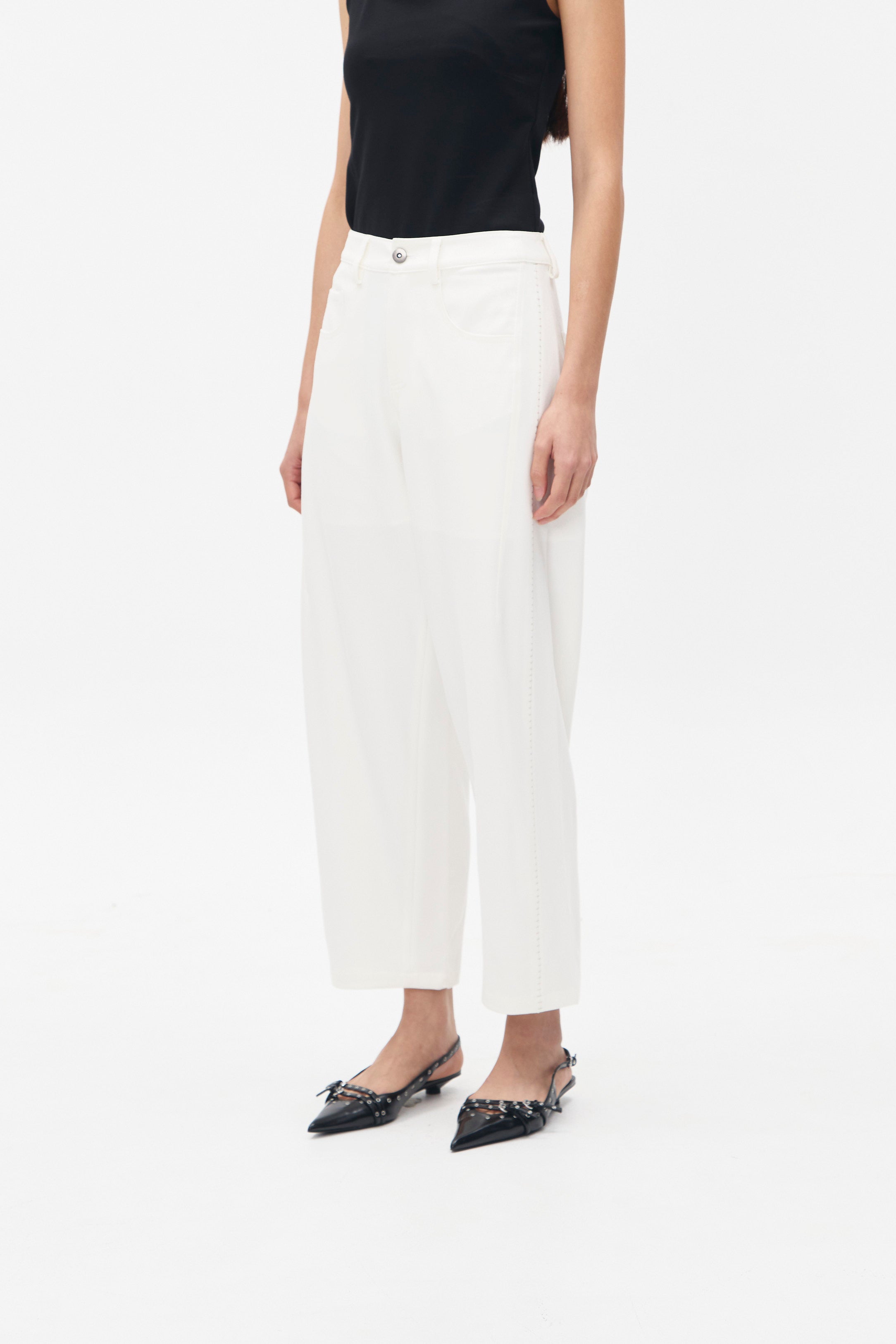 PERCIVAL PANTS WHITE