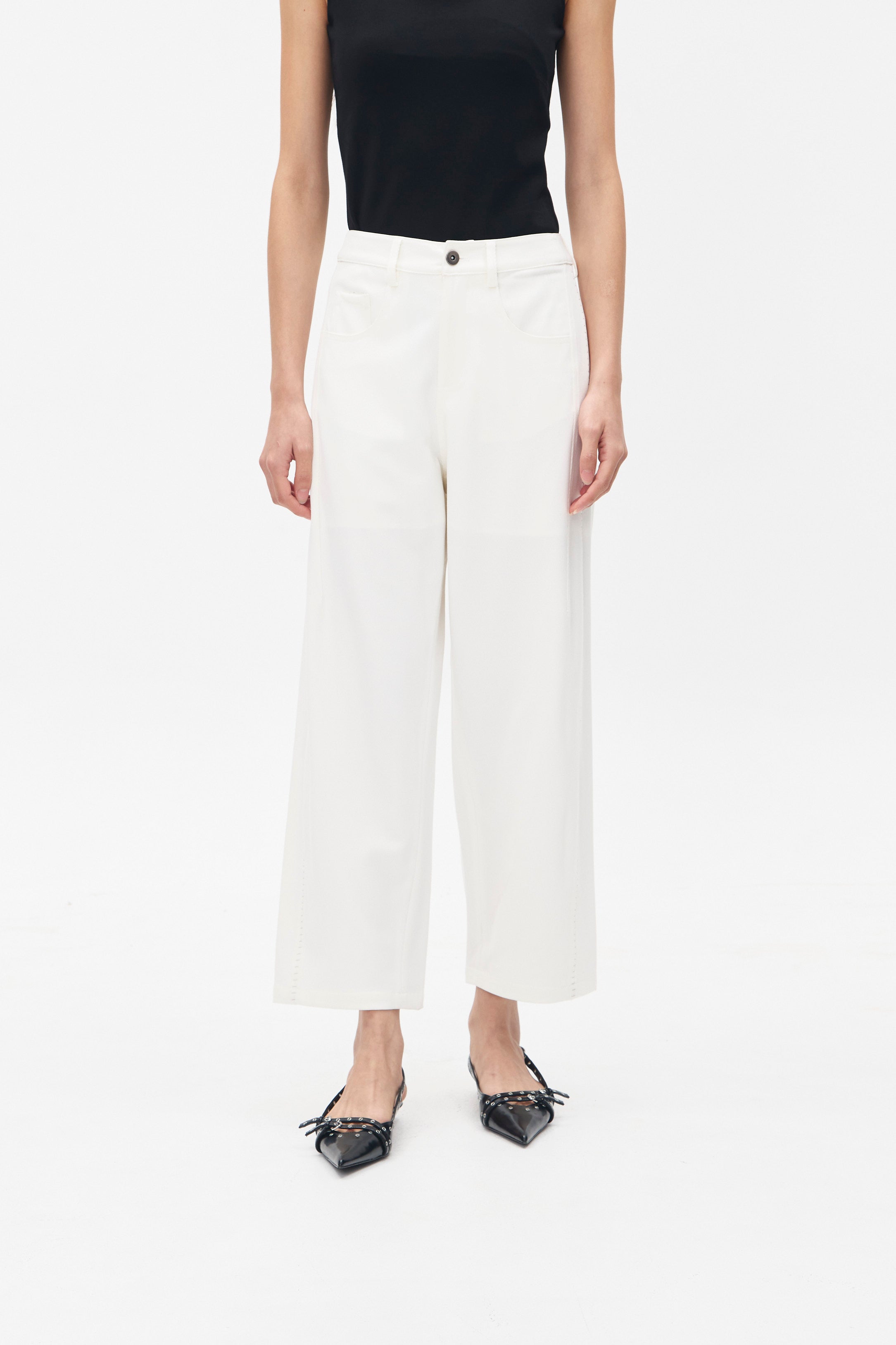 PERCIVAL PANTS WHITE