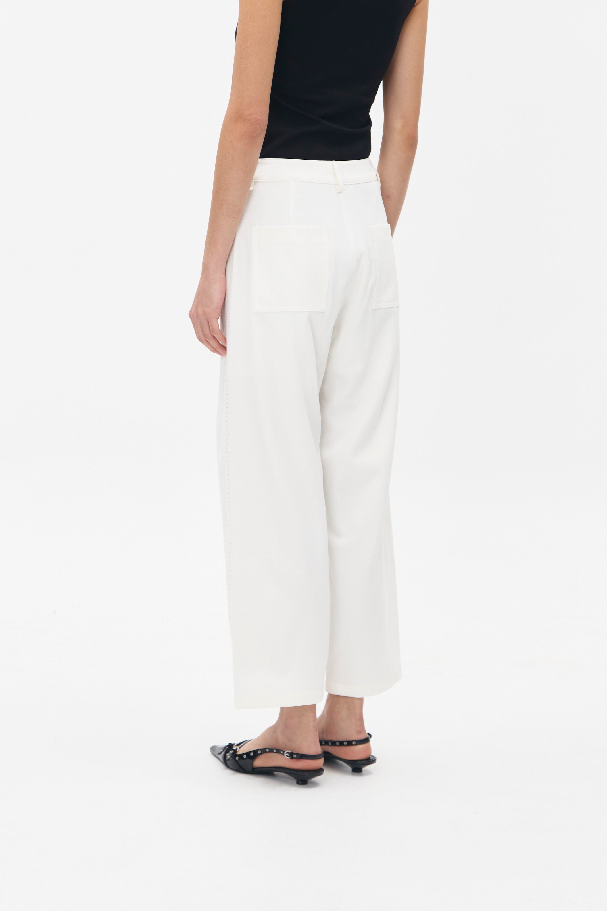 PERCIVAL PANTS WHITE