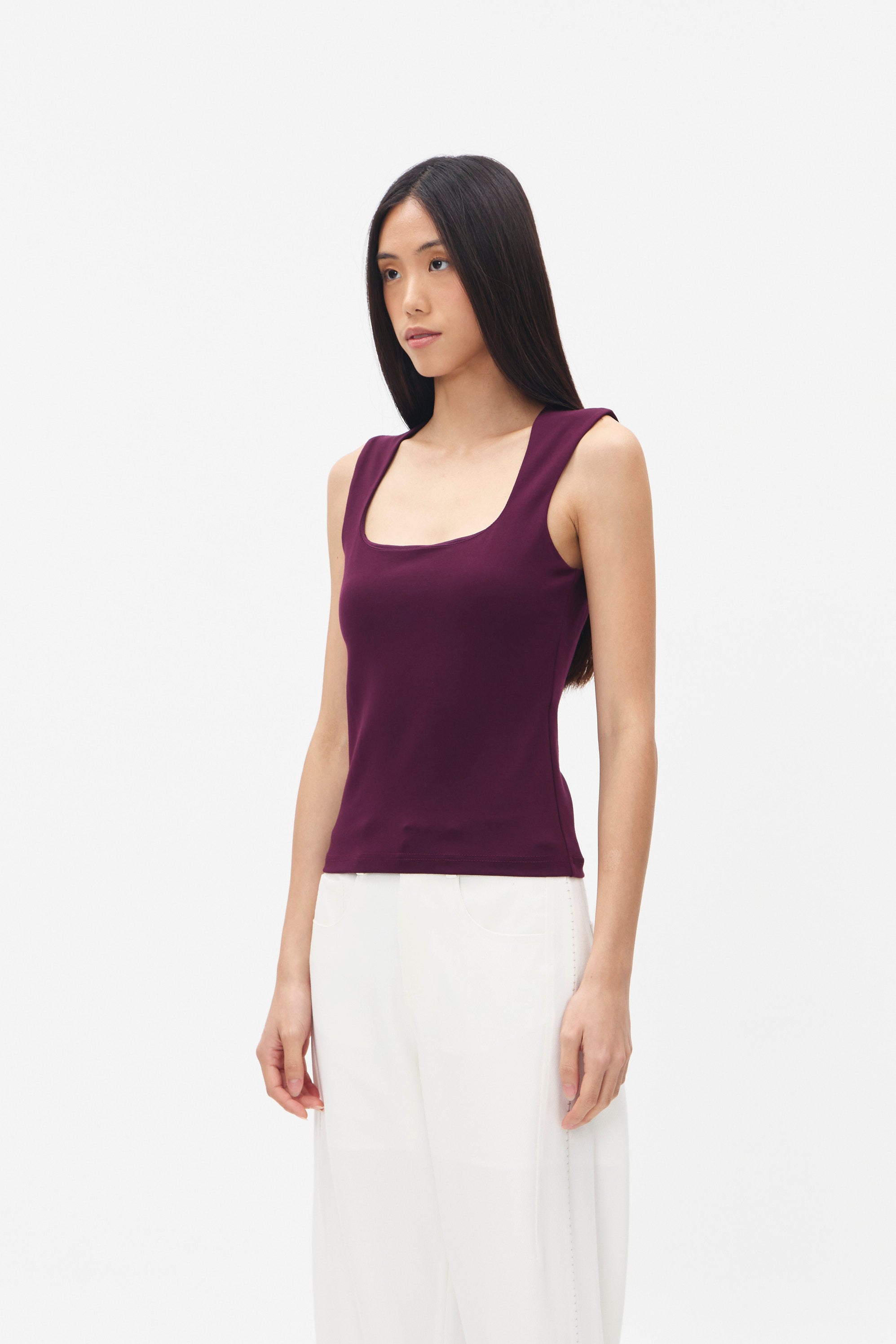YSABEL TANKTOP MAROON