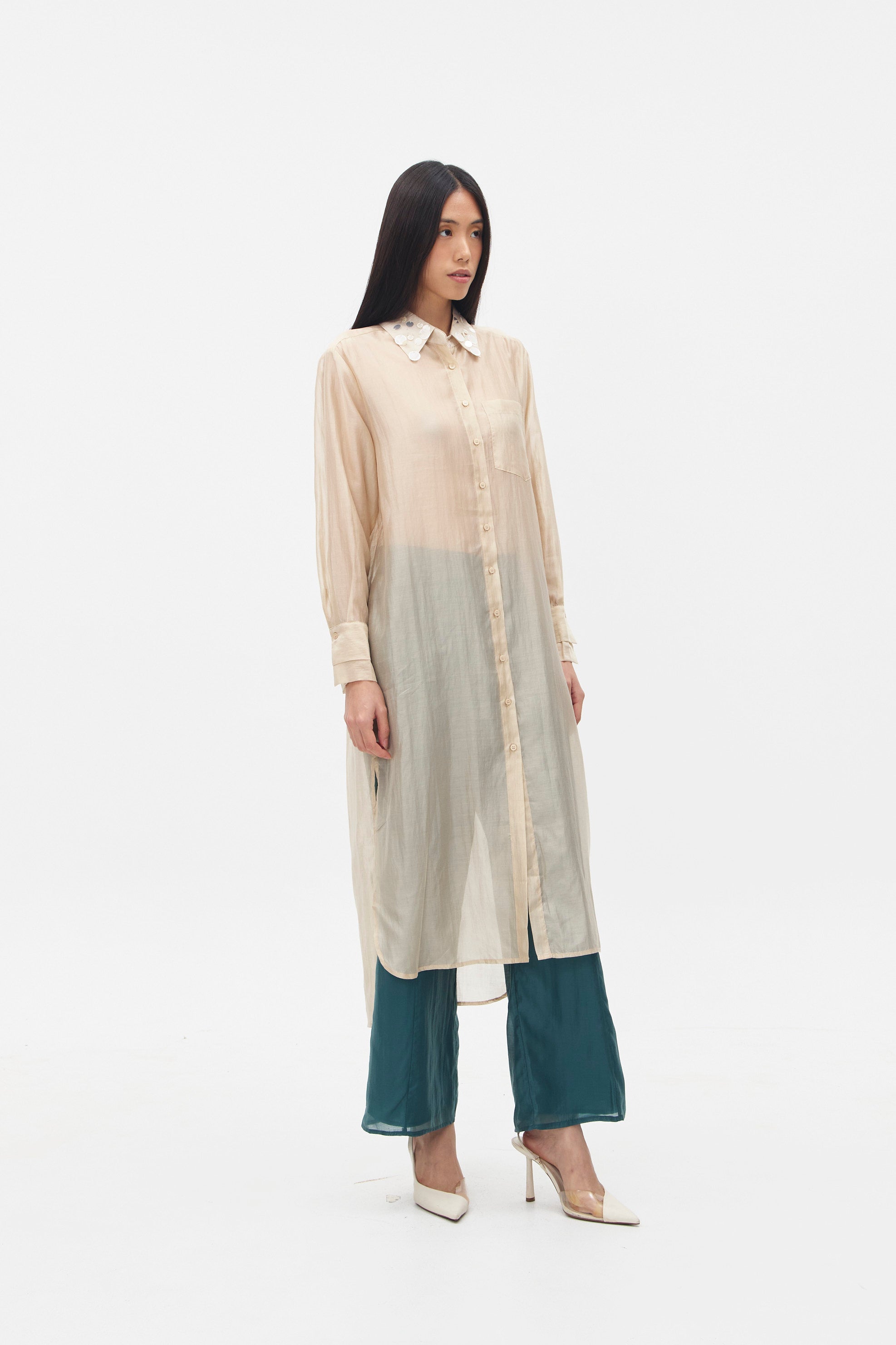 EOWYN DRESS SOFT BEIGE