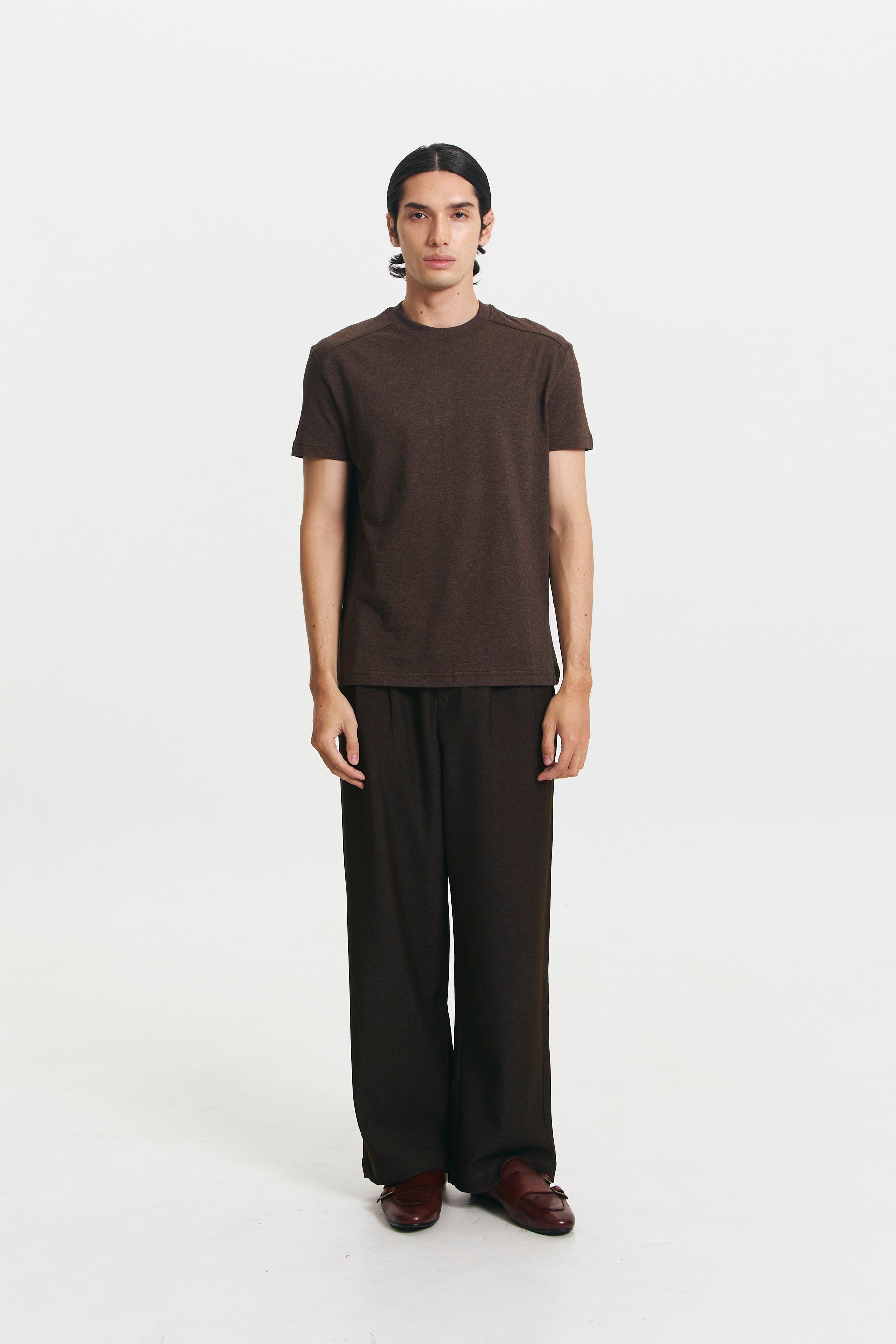 ROTA T-SHIRT BROWN