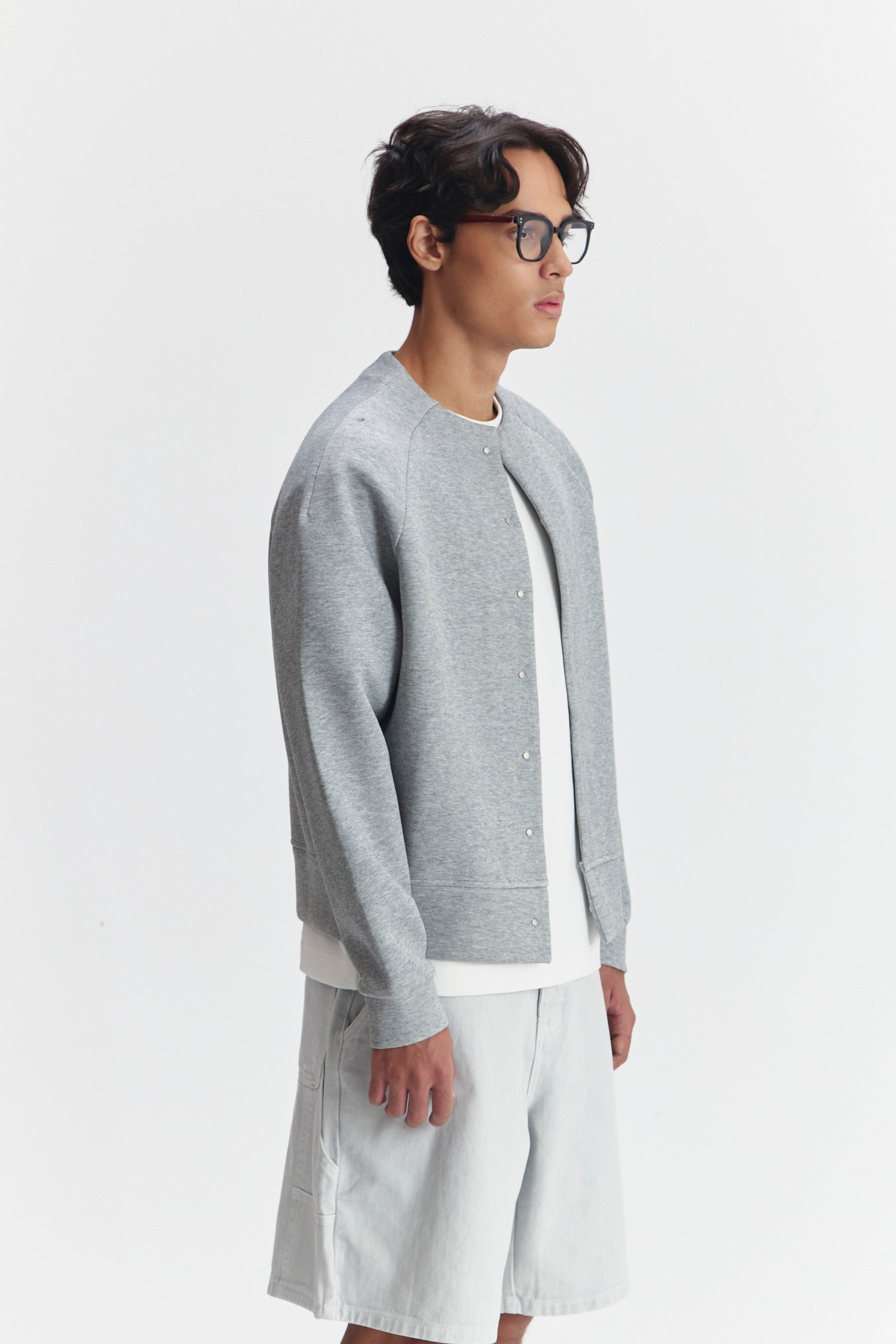 CASPIAN CARDIGAN GREY