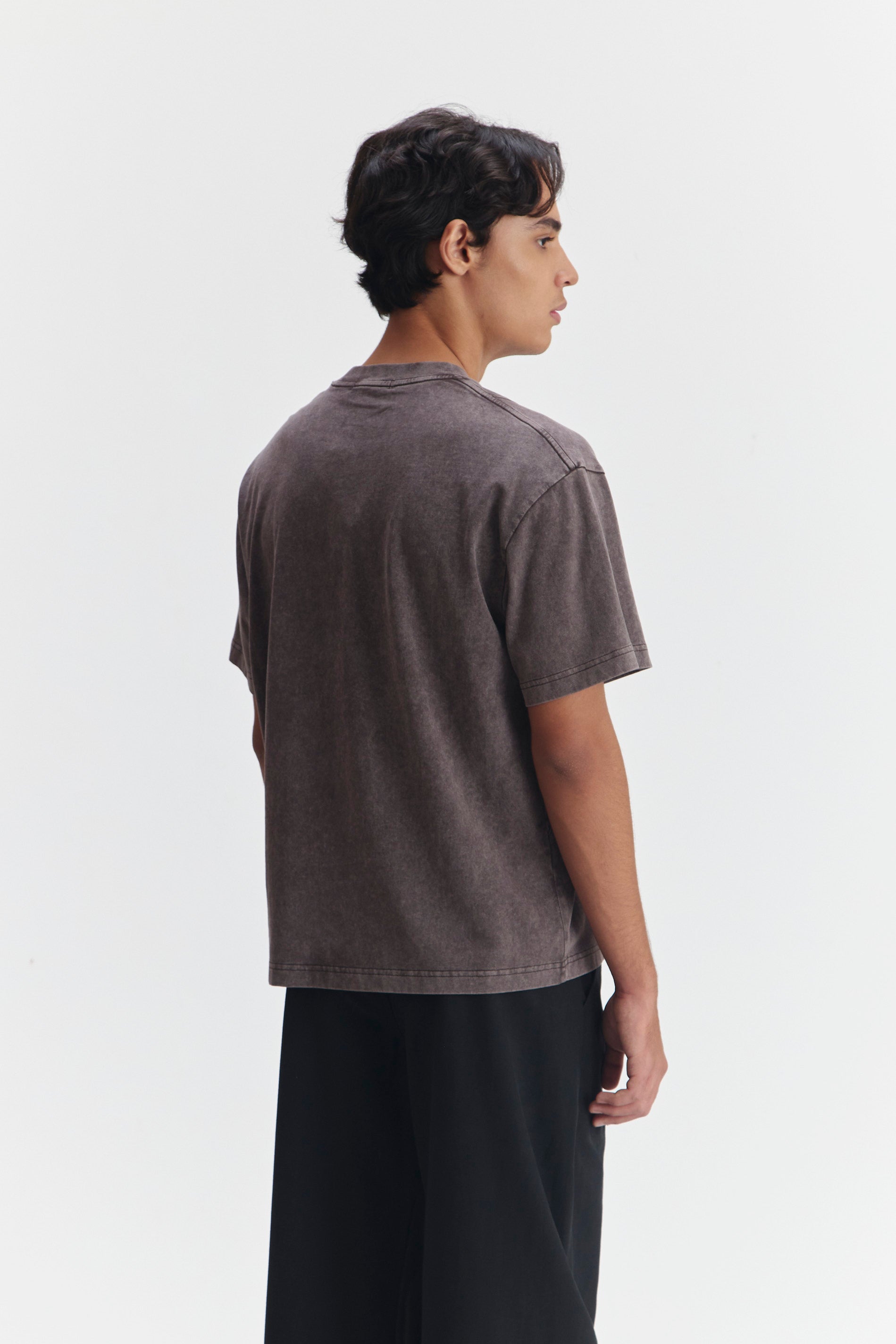 BOLSENA T-SHIRT BROWN