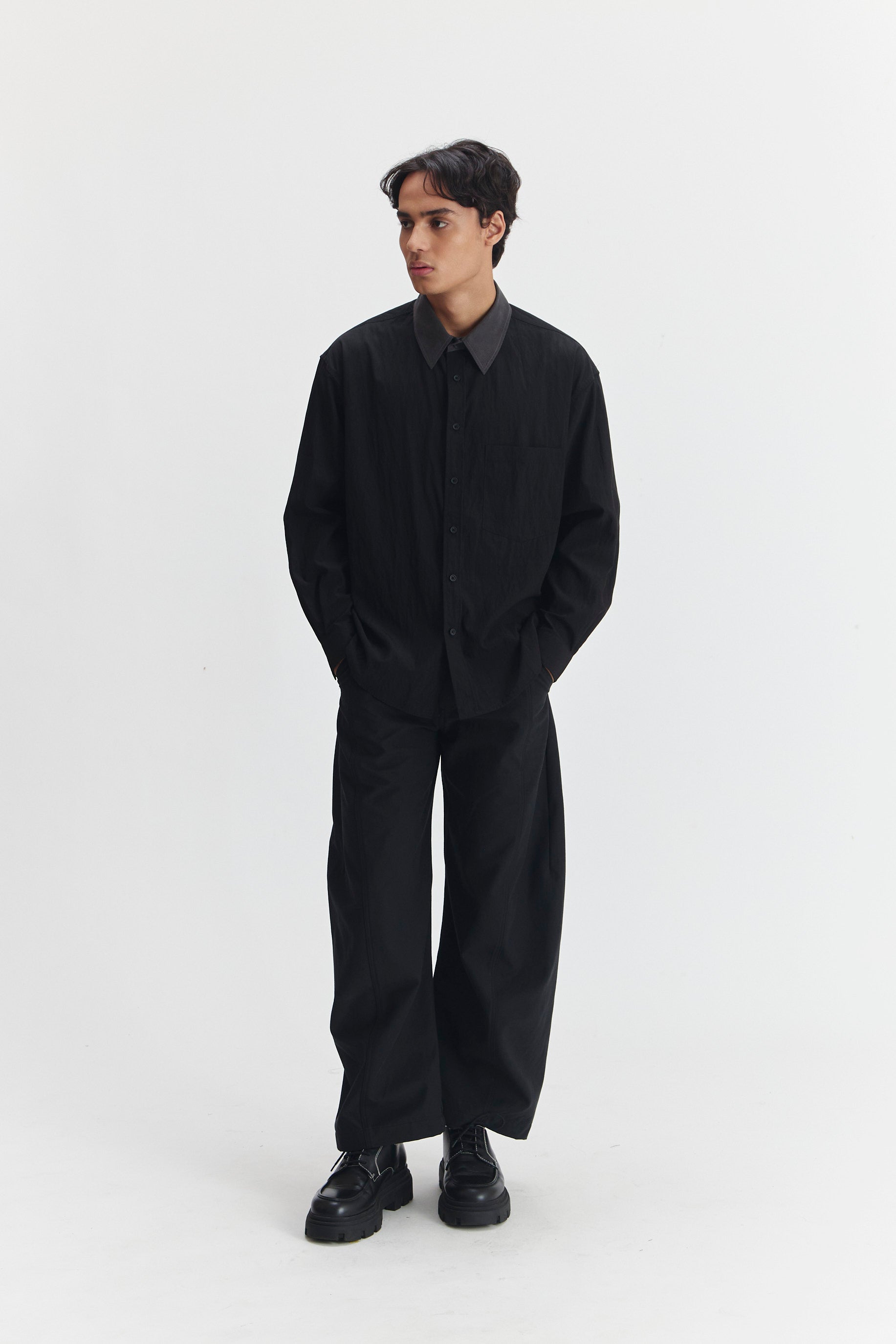 CARNEIGE SHIRT BLACK