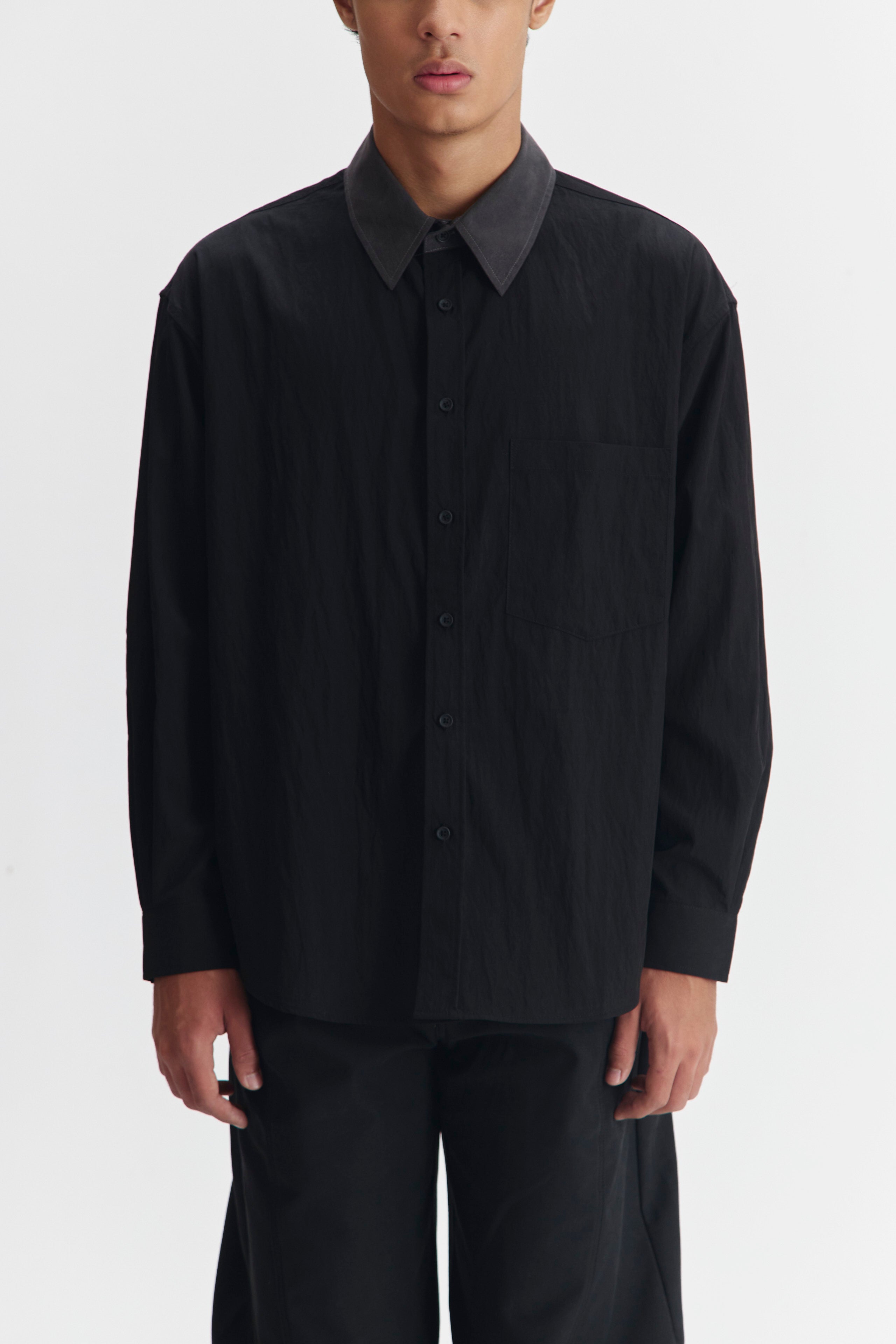 CARNEIGE SHIRT BLACK