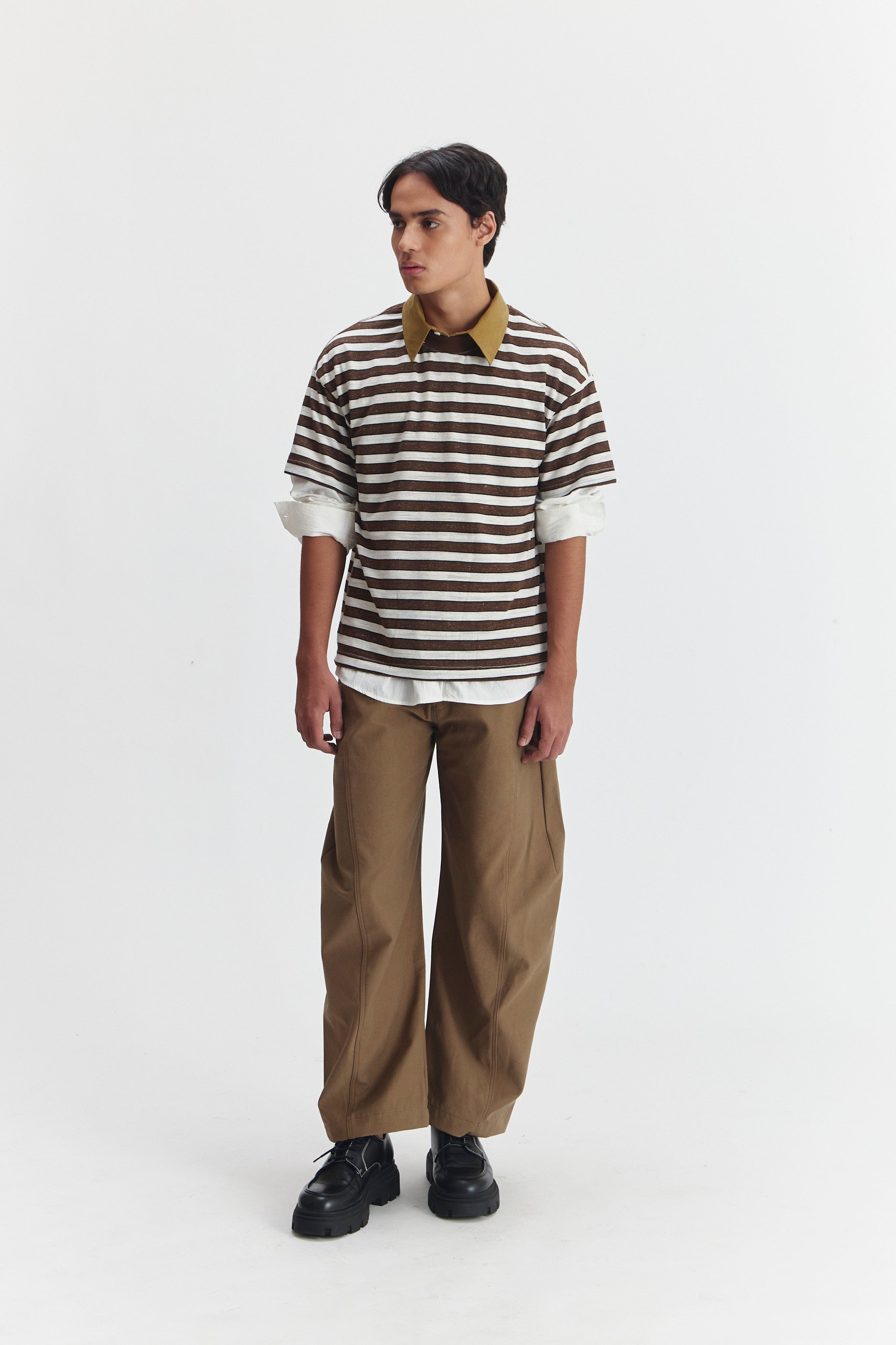 VANERN T-SHIRT BROWN