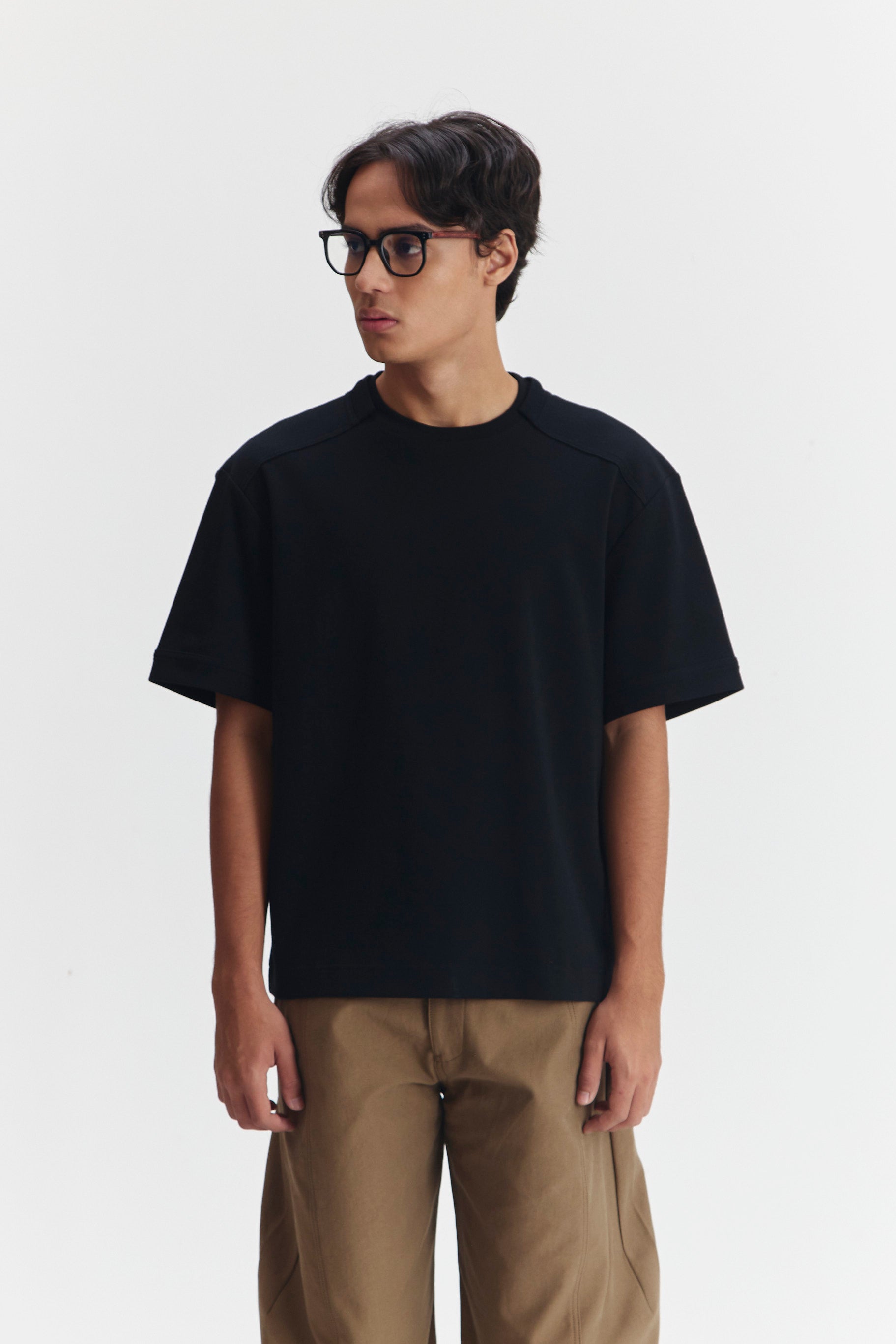 LUCERNE T-SHIRT BLACK