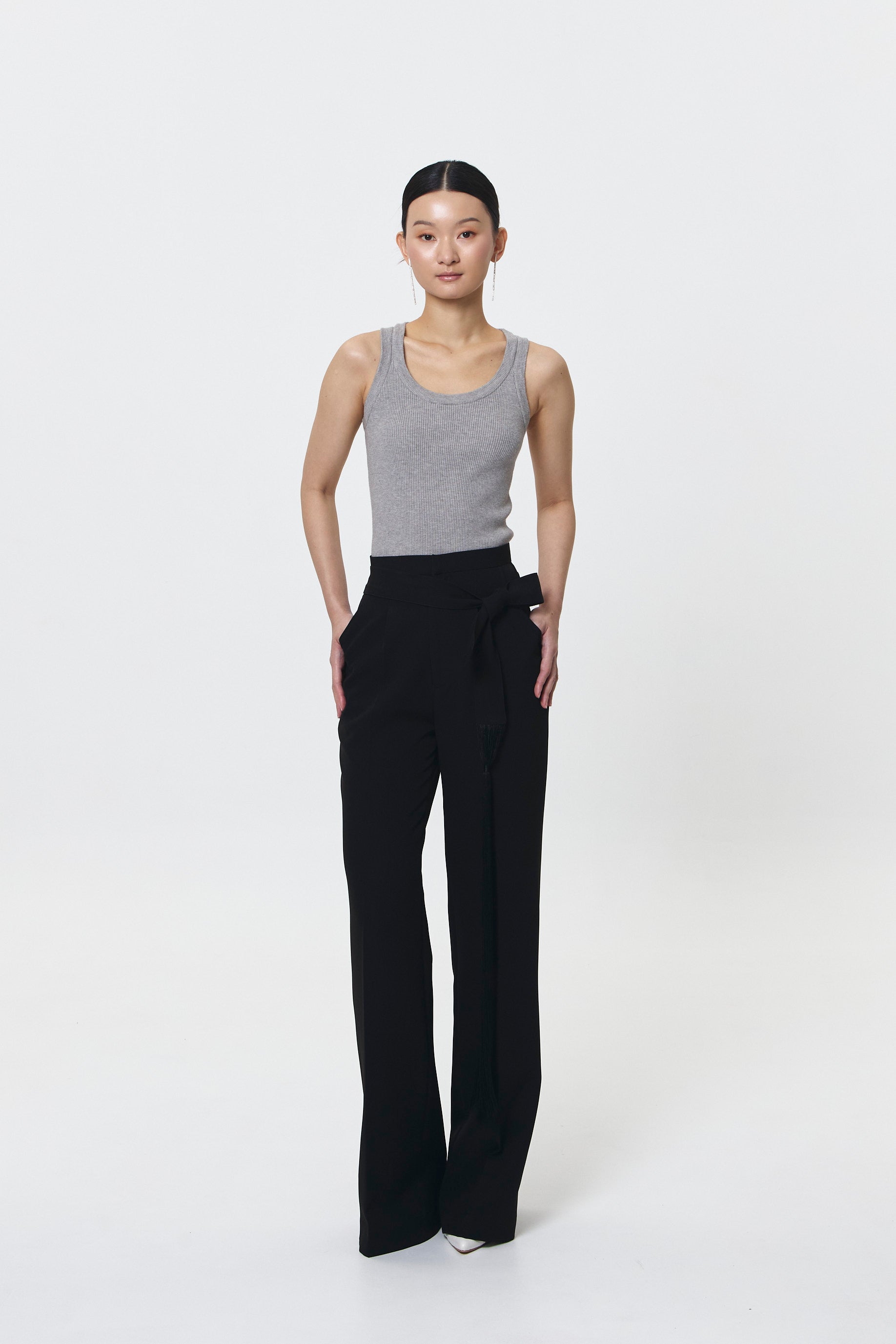 HUGO FRINGE BLACK