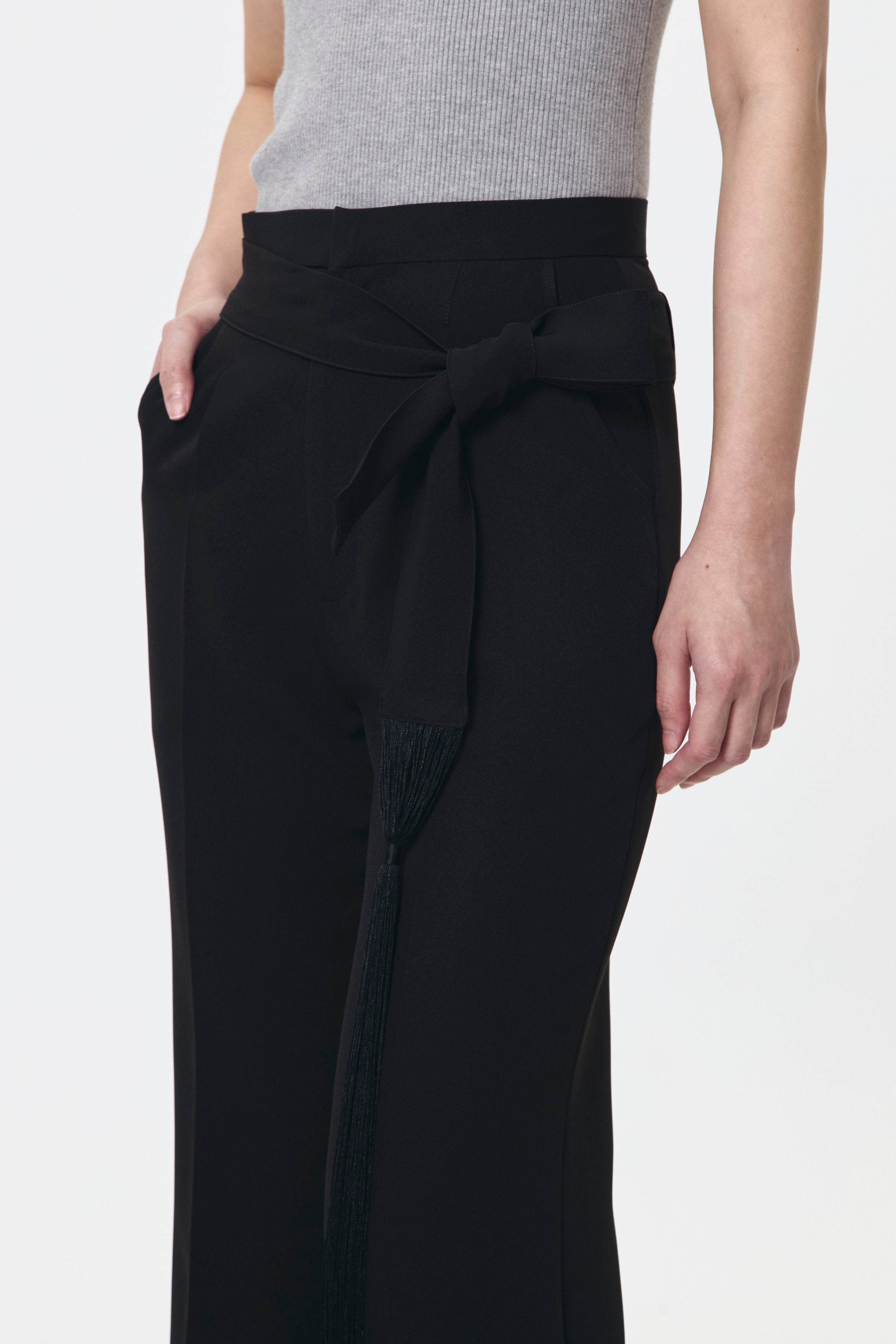 HUGO FRINGE BLACK