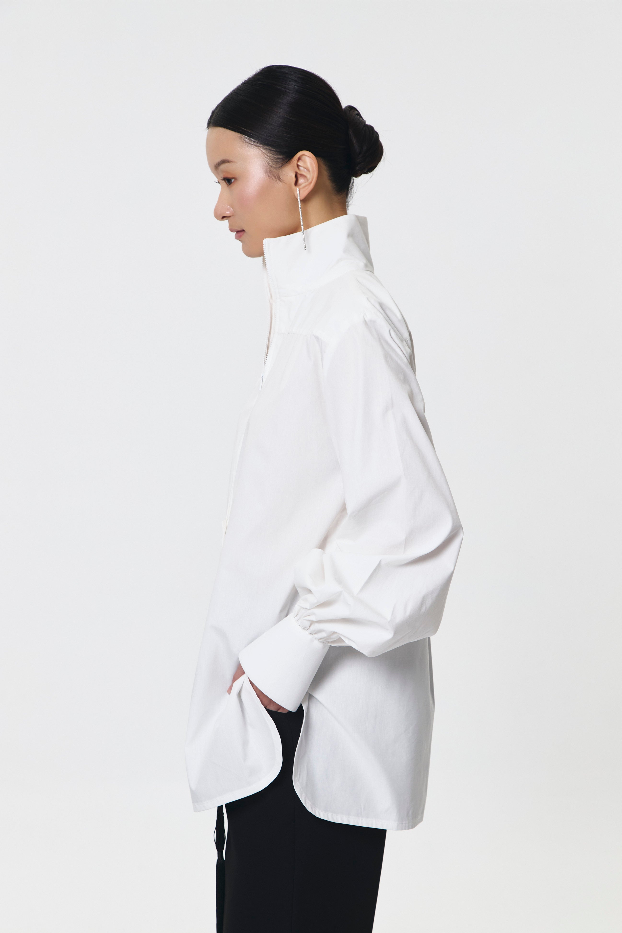 CERULEAN SHIRT WHITE