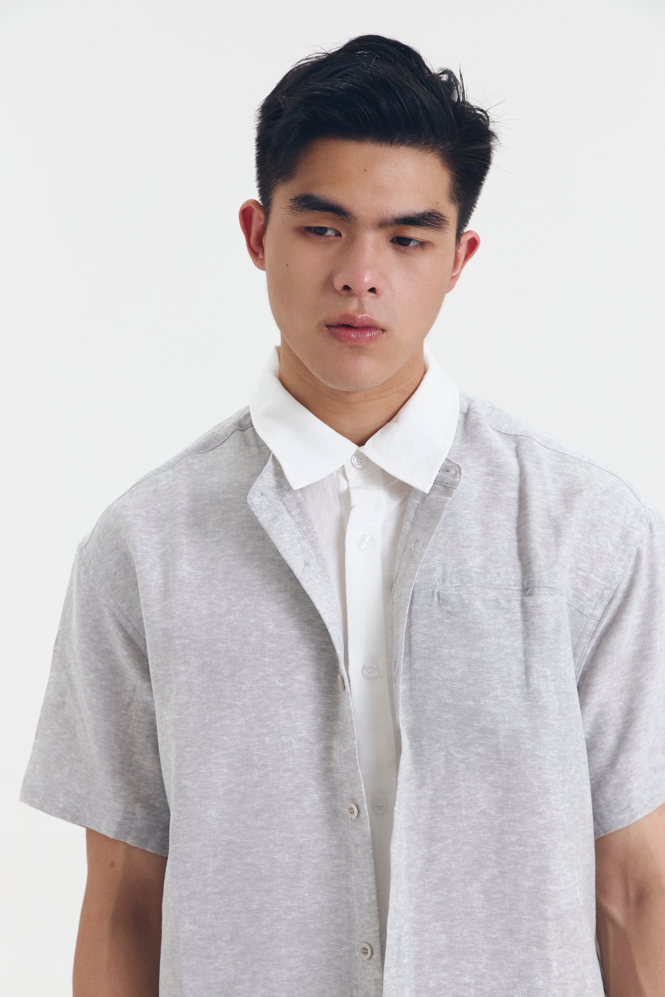 LATVIA TOP GREY