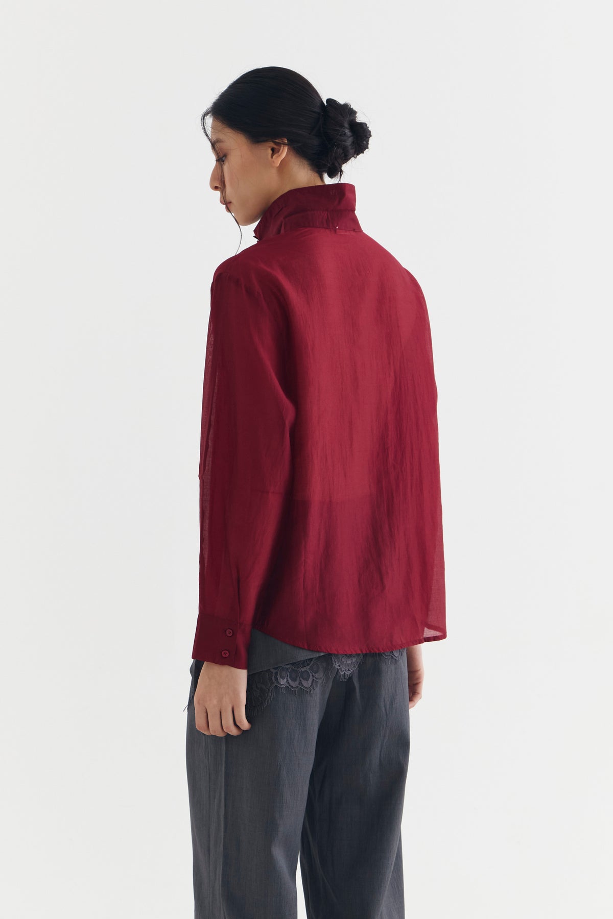 CHERIE SHIRT MAROON