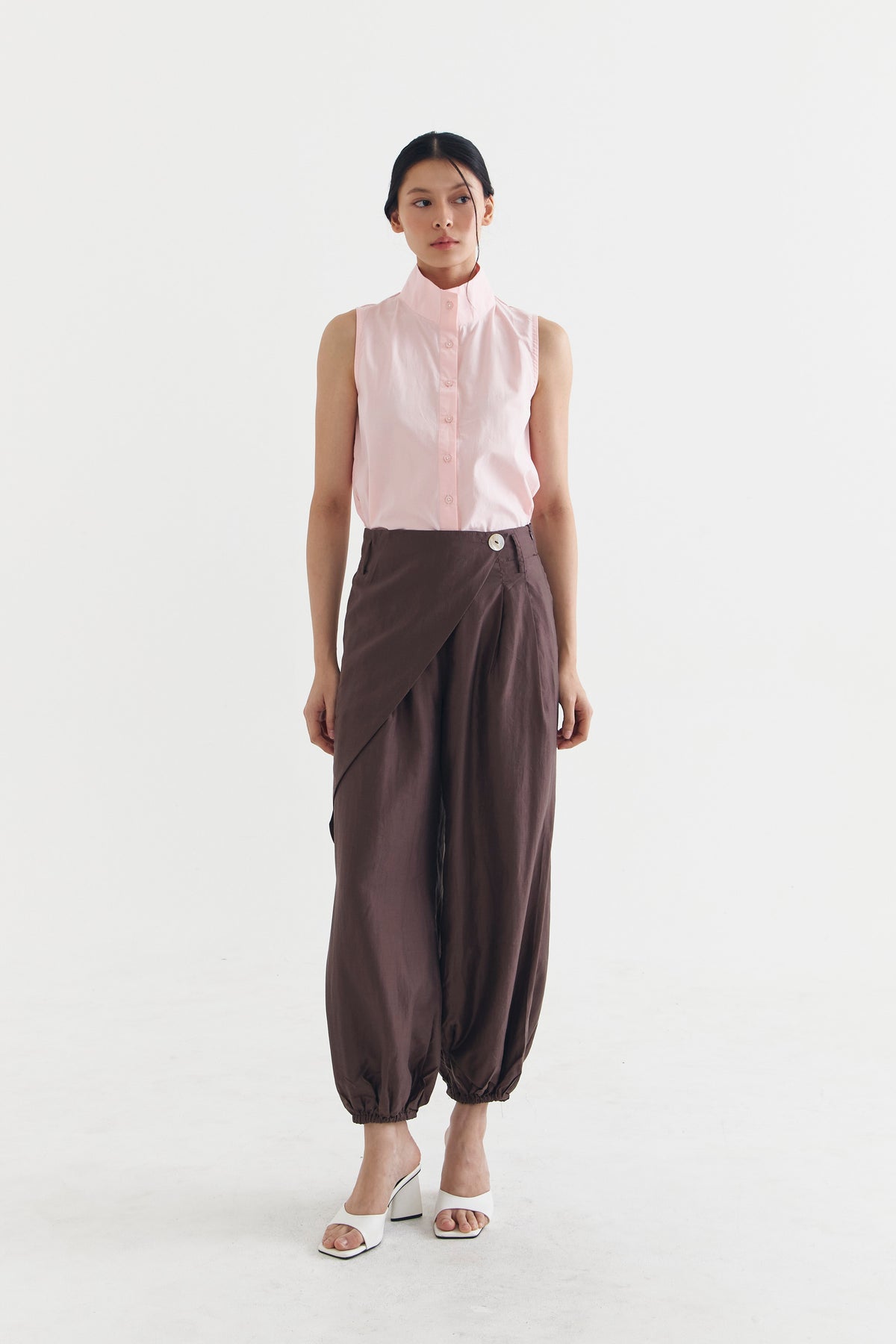 LOONA PANTS BROWN