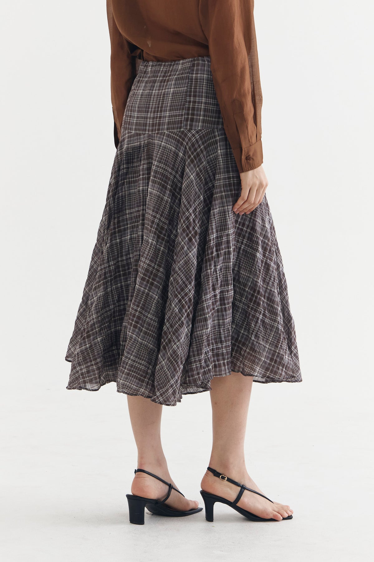SOLEIL SKIRT BROWN
