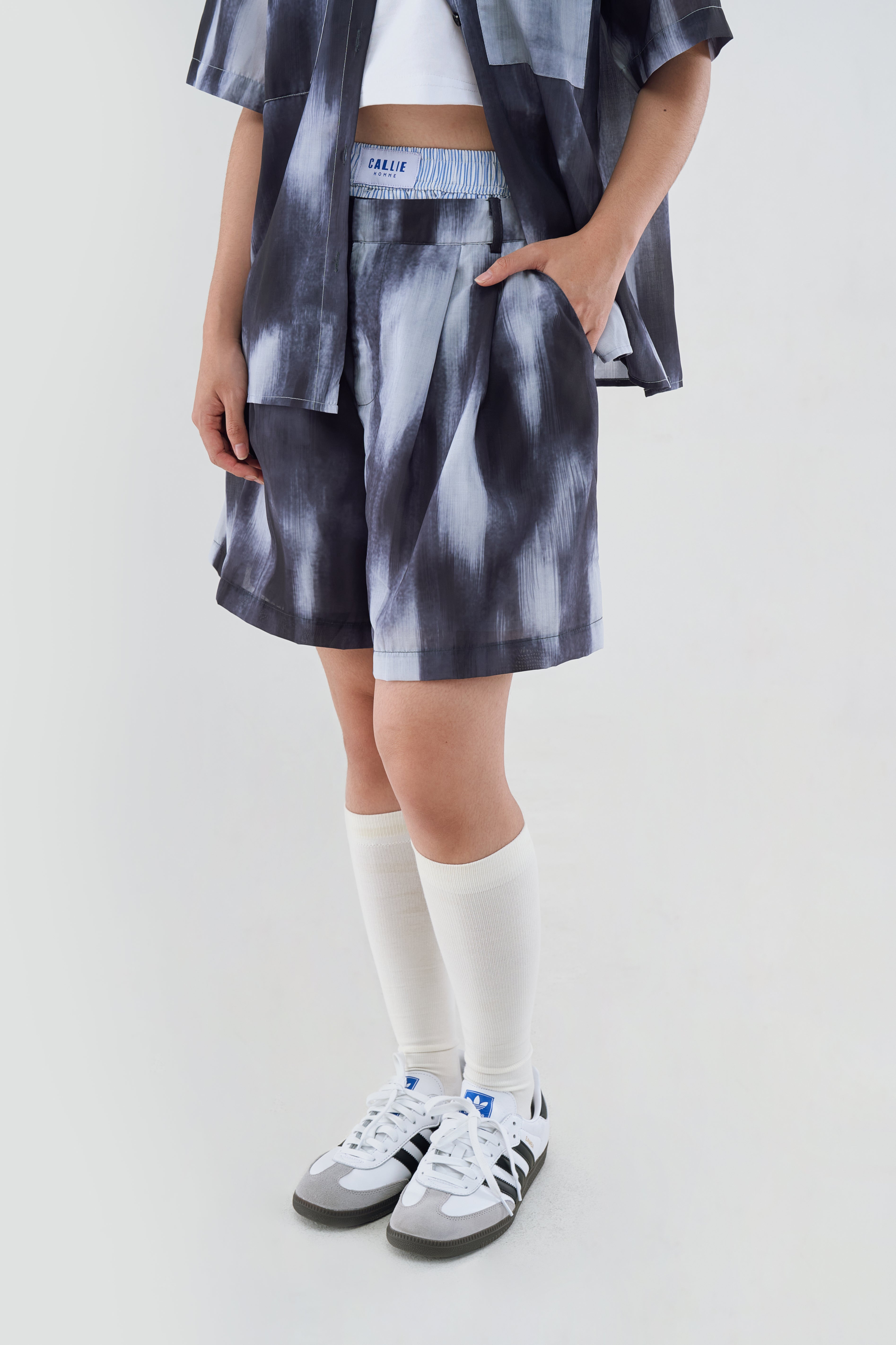 CERISE PANTS NAVY