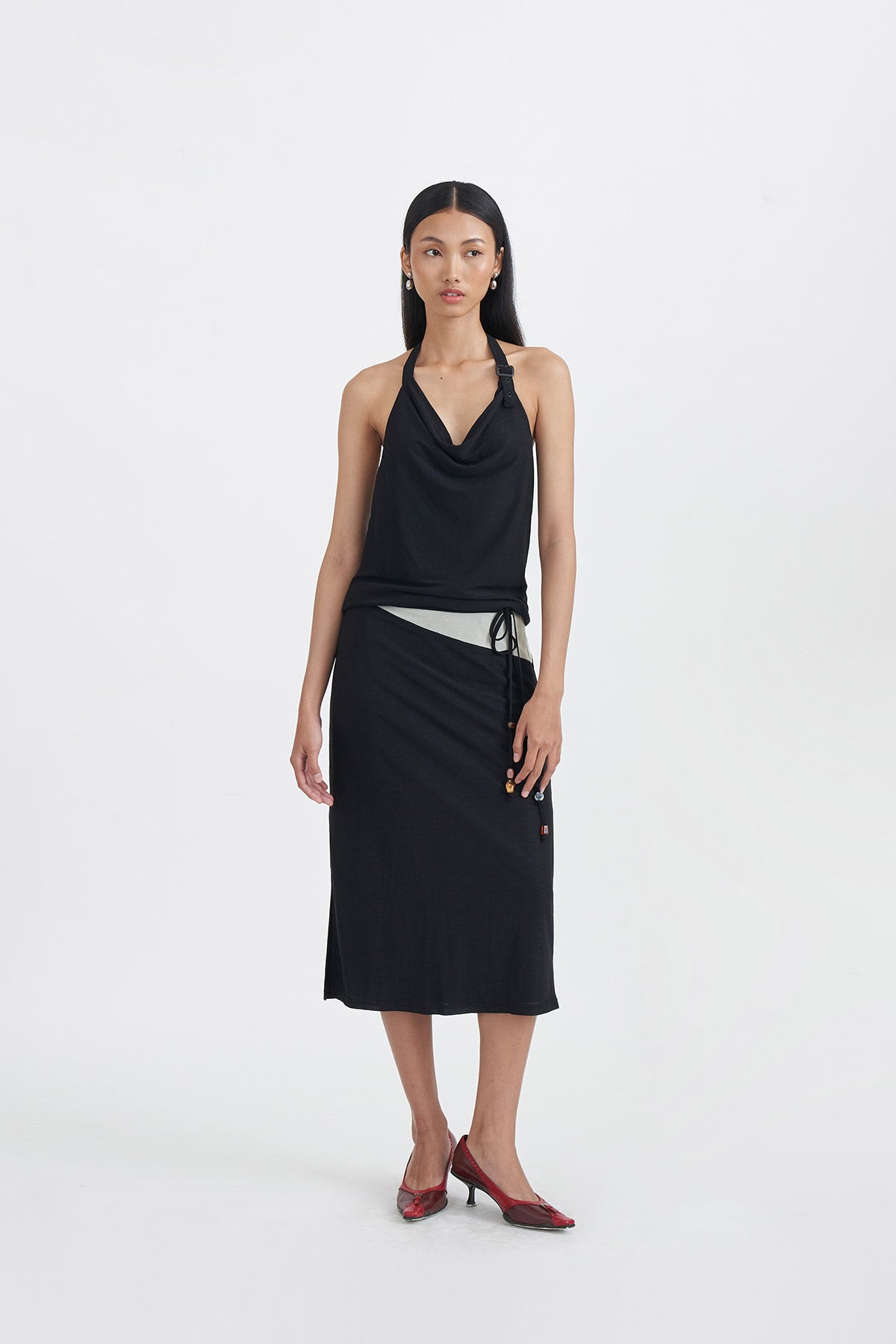 HIRAETH TOP BLACK