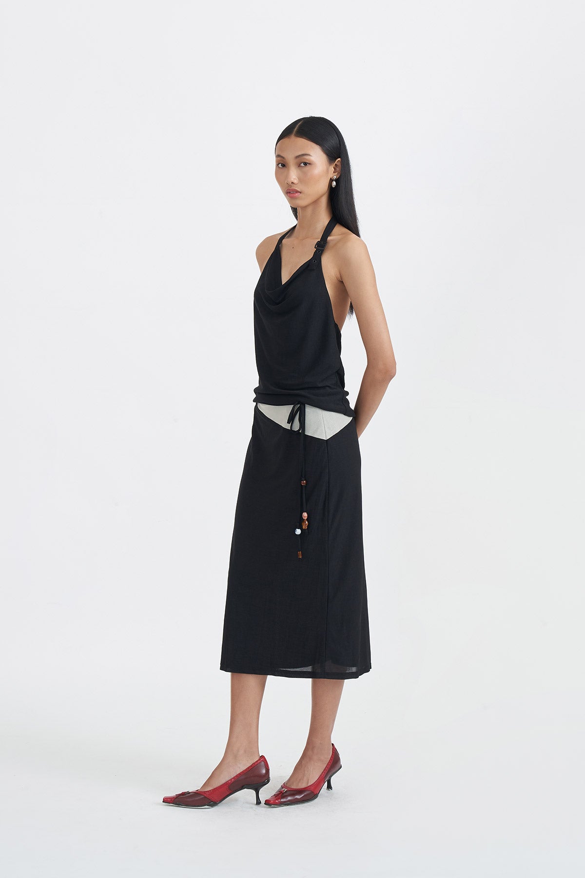 HIRAETH TOP BLACK