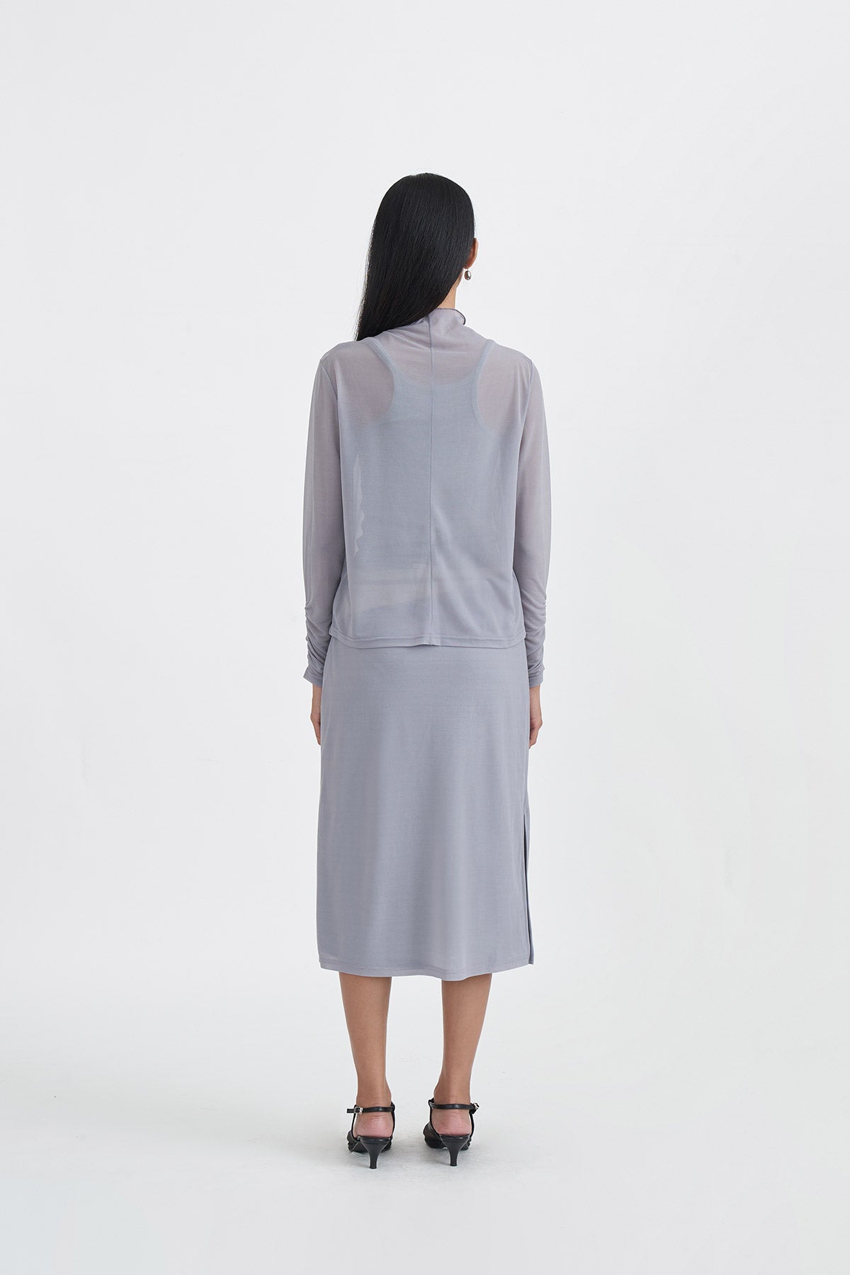REWIND TOP GREY