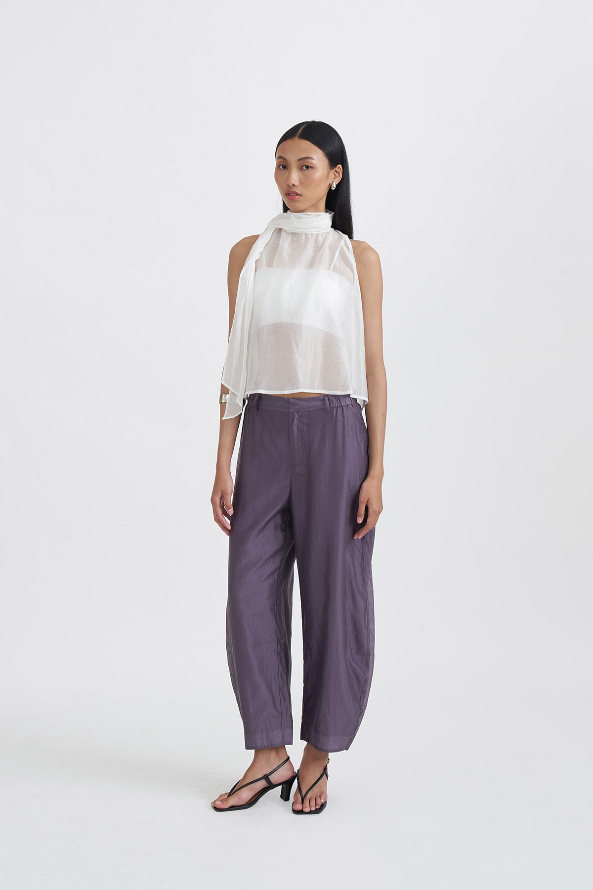 REVERIE TOP BROKEN WHITE