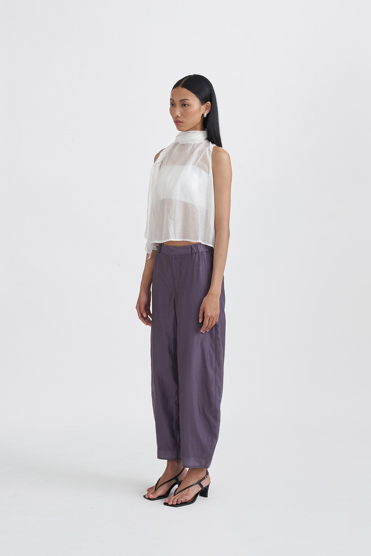 REVERIE TOP BROKEN WHITE