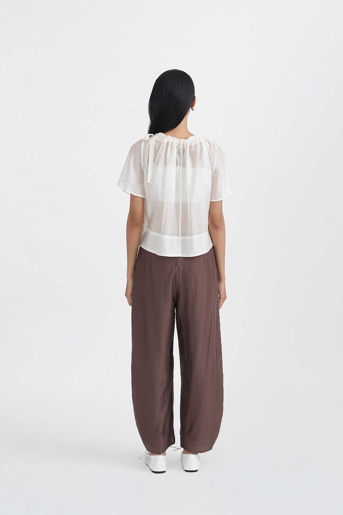 HEIRLOOM TOP BROKEN WHITE