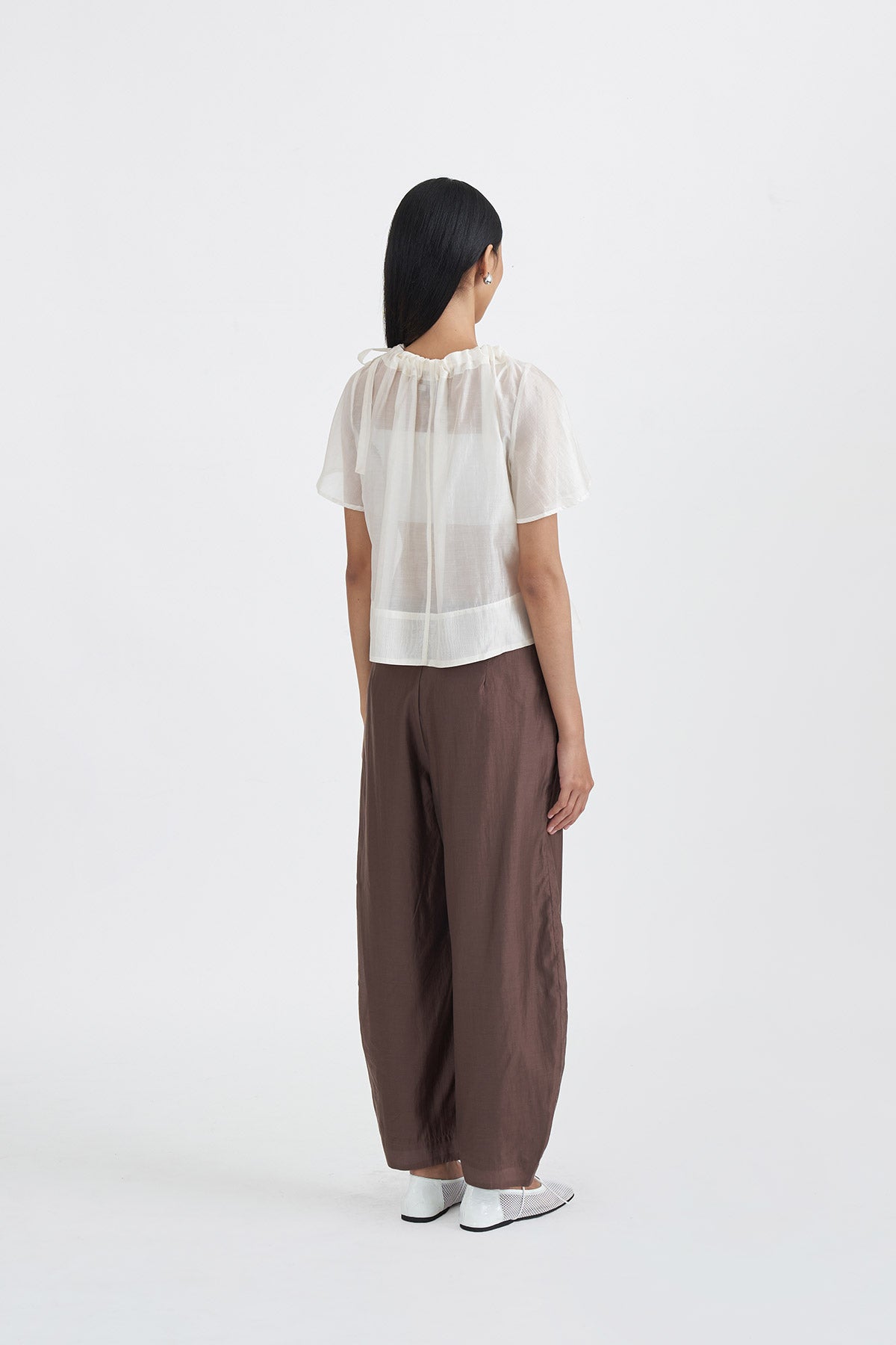 HEIRLOOM TOP BROKEN WHITE