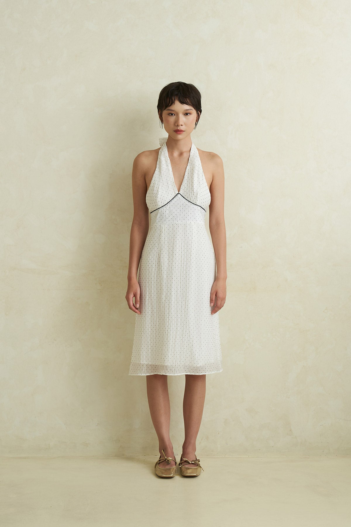 DEWDROP DRESS WHITE