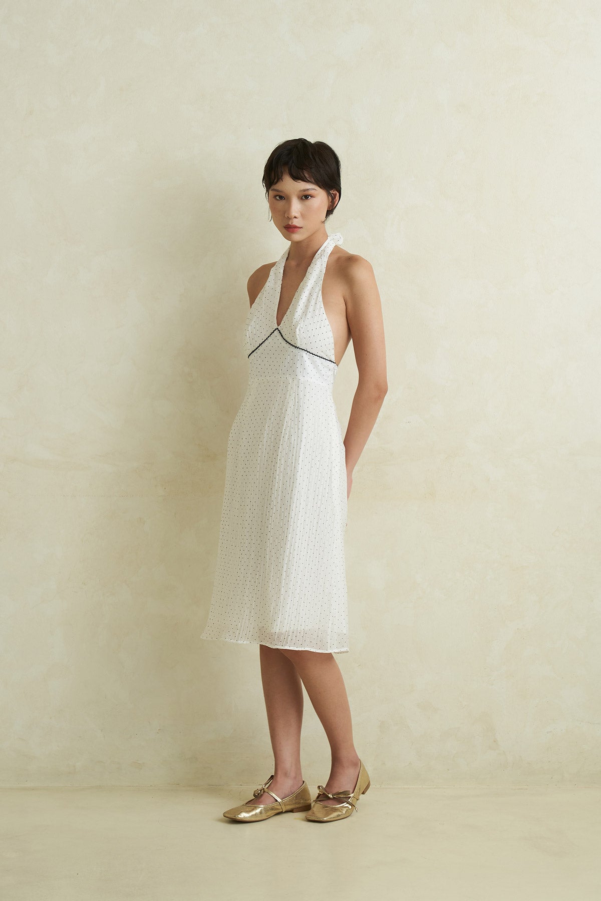 DEWDROP DRESS WHITE