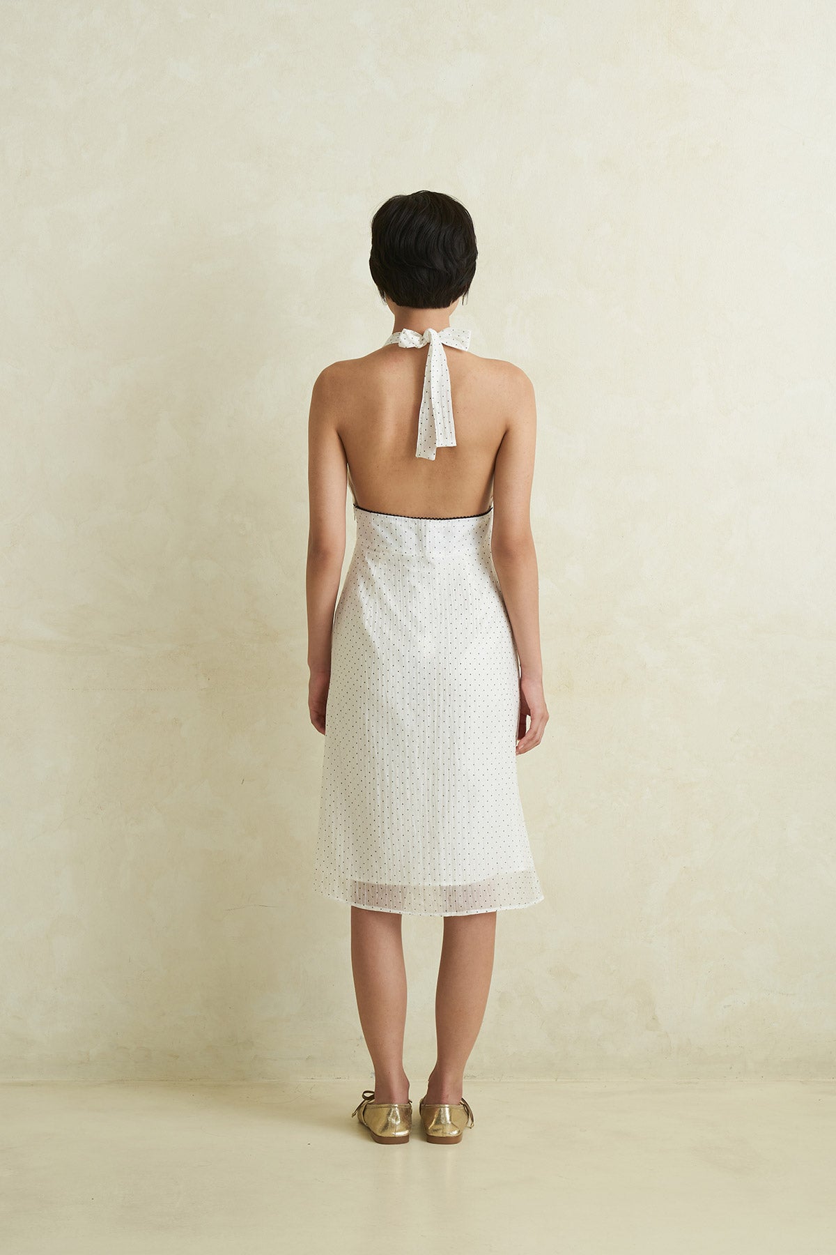 DEWDROP DRESS WHITE