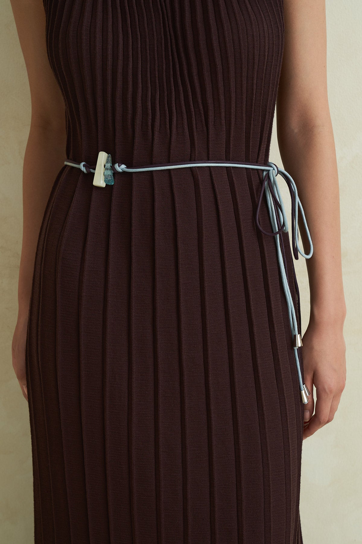 SERENE DRESS BROWN