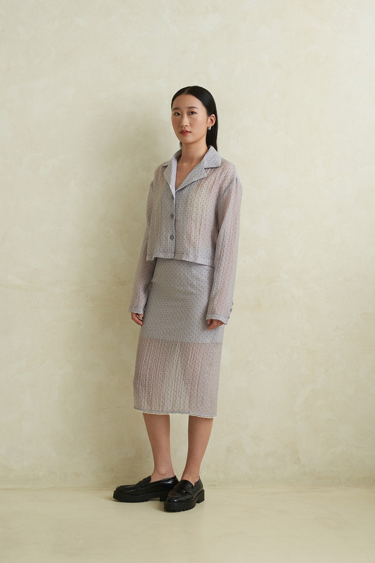 DEWDROP SHIRT GREY