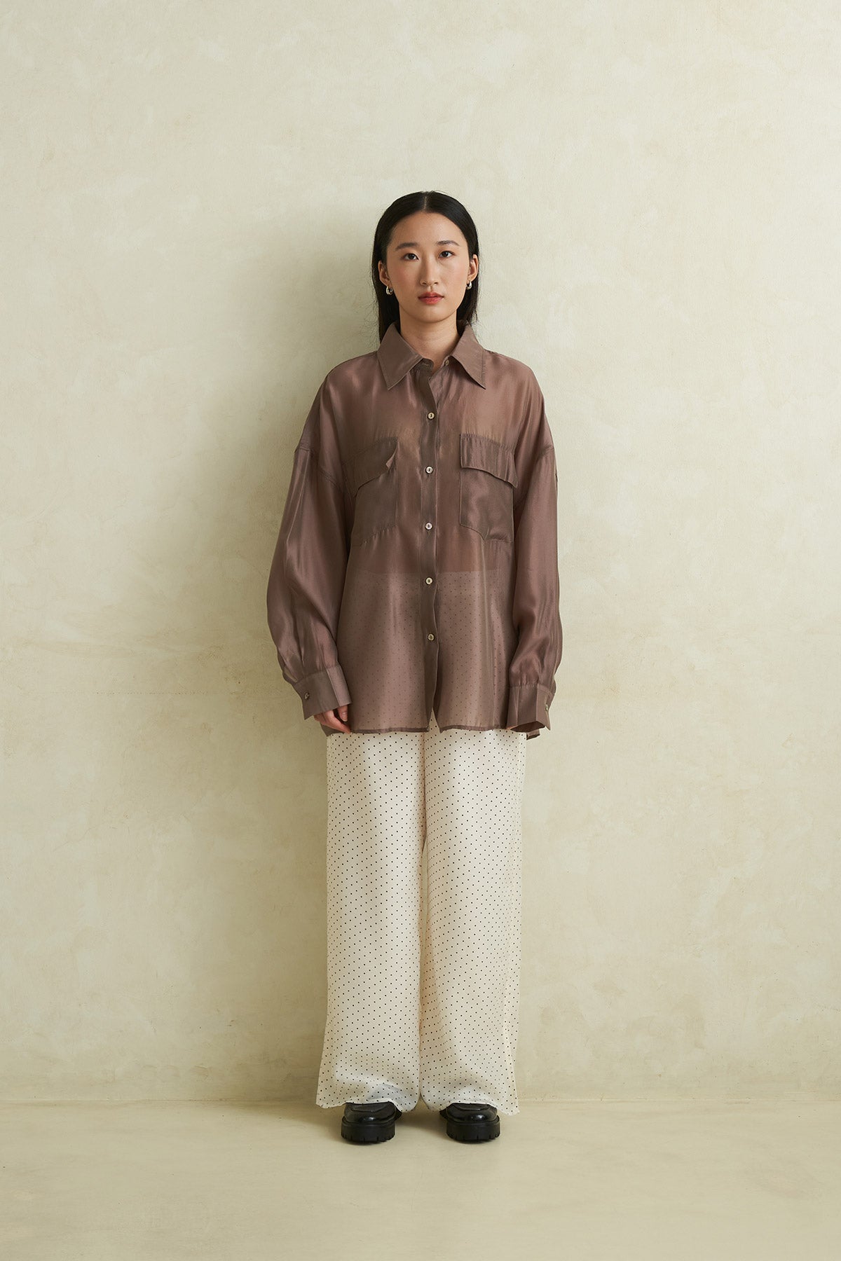 BRISA SHIRT BROWN