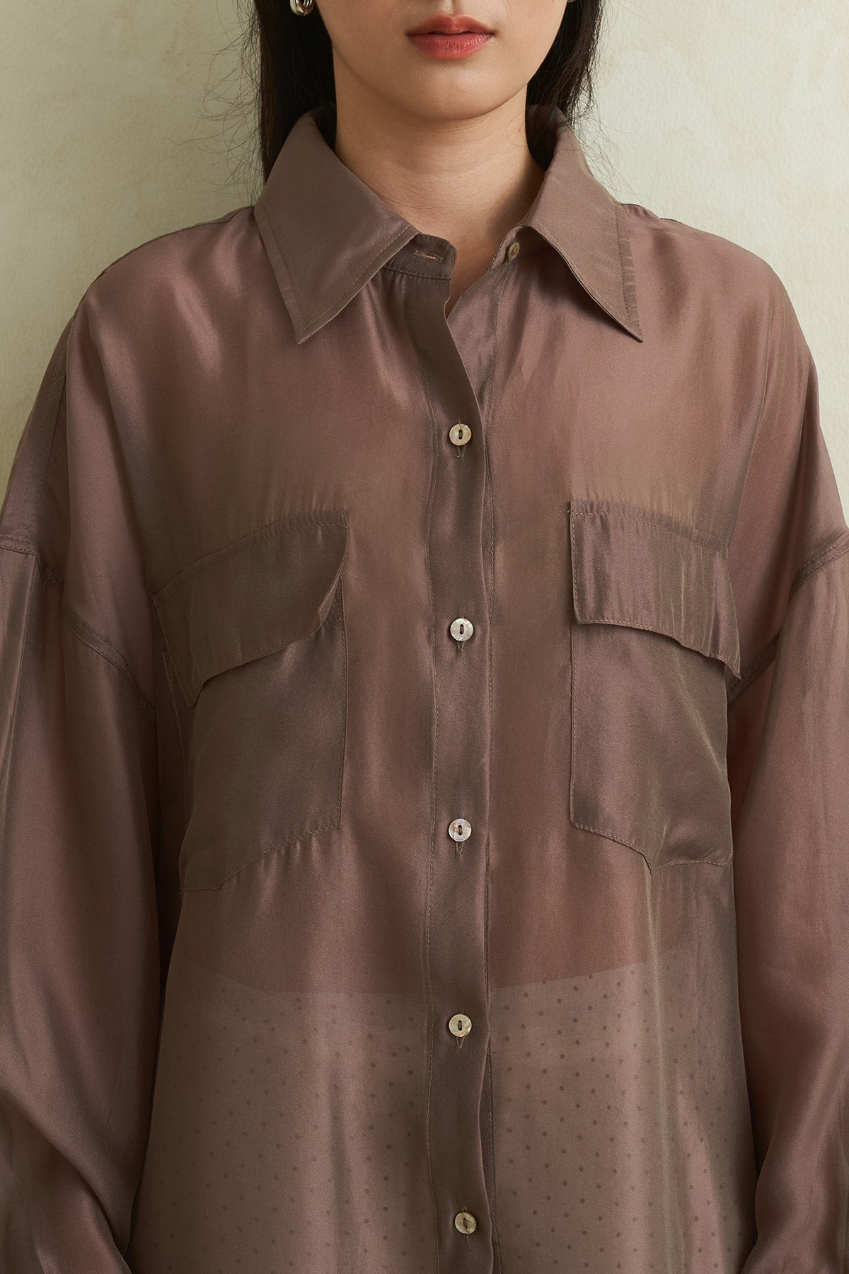 BRISA SHIRT BROWN