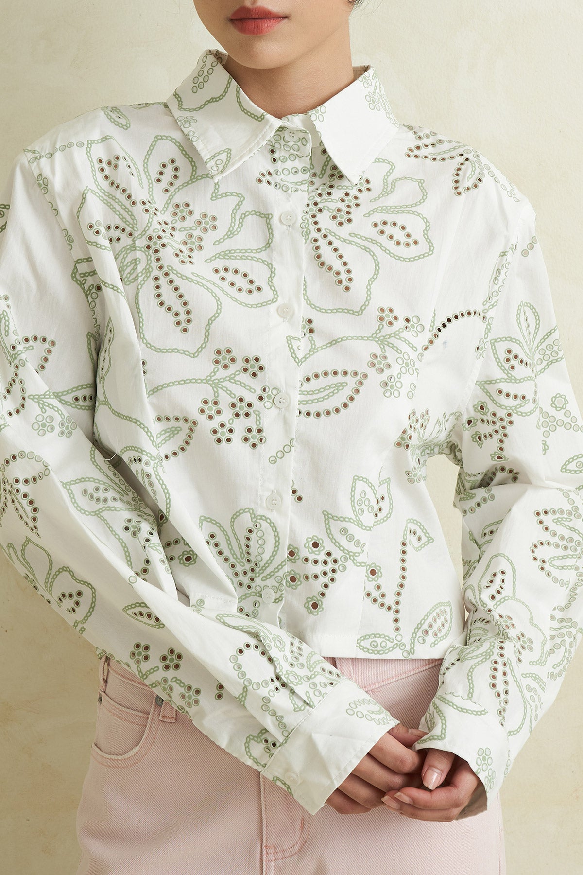 WANDERLUST TOP GREEN